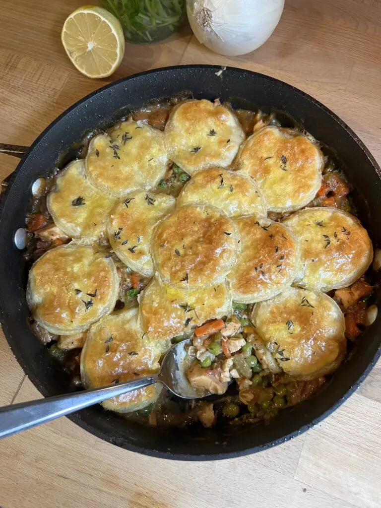 chicken-pot-pie-with-puff-pastry