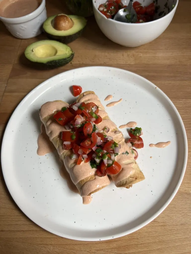 air-fried-breakfast-flautas