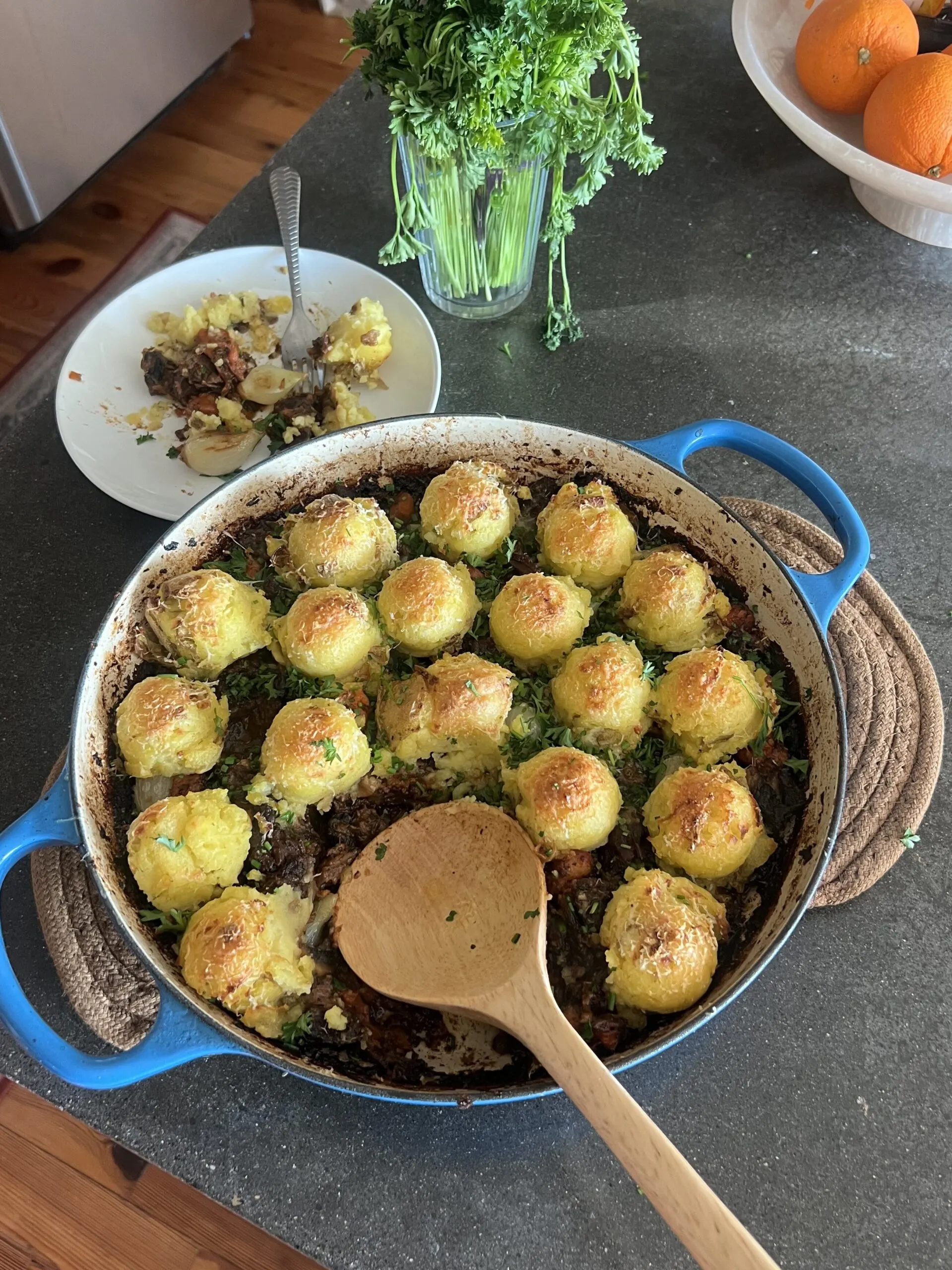 beef-bourguignon-with-roasted-mashed-potatoes
