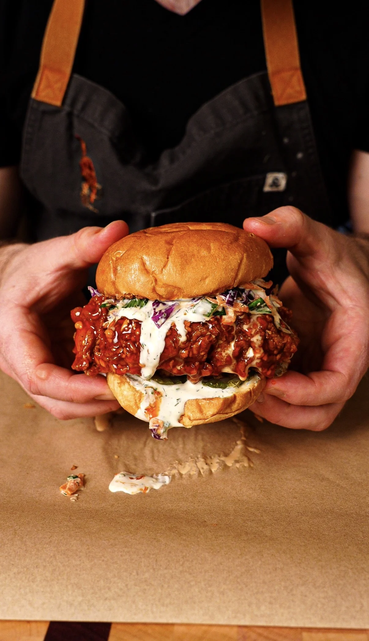 sticky-garlic-lime-fried-chicken-sandwich