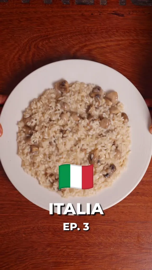risotto-de-hongos-cremoso-creamy-mushroom-risotto