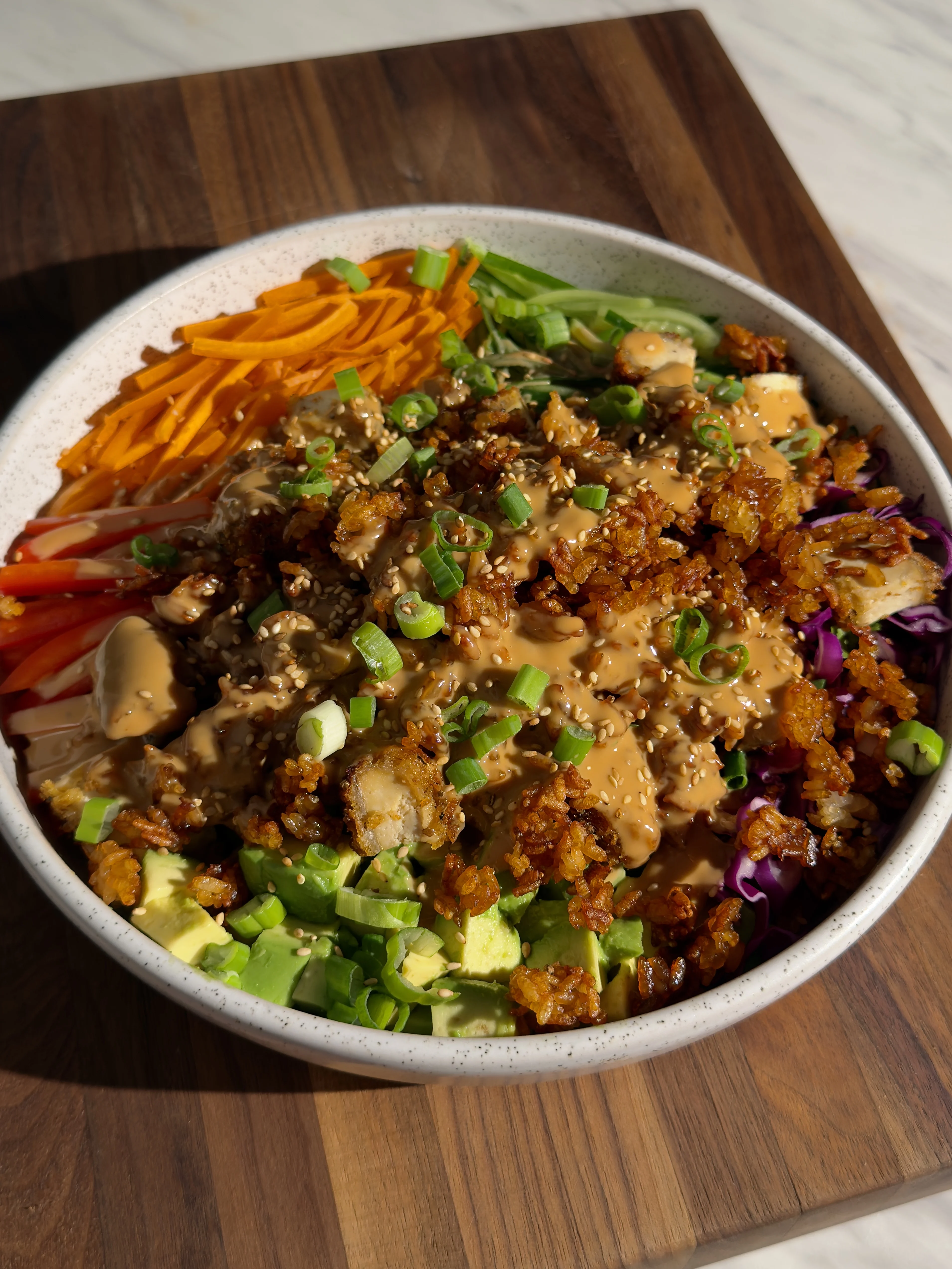 crispy-rice-summer-roll-salad