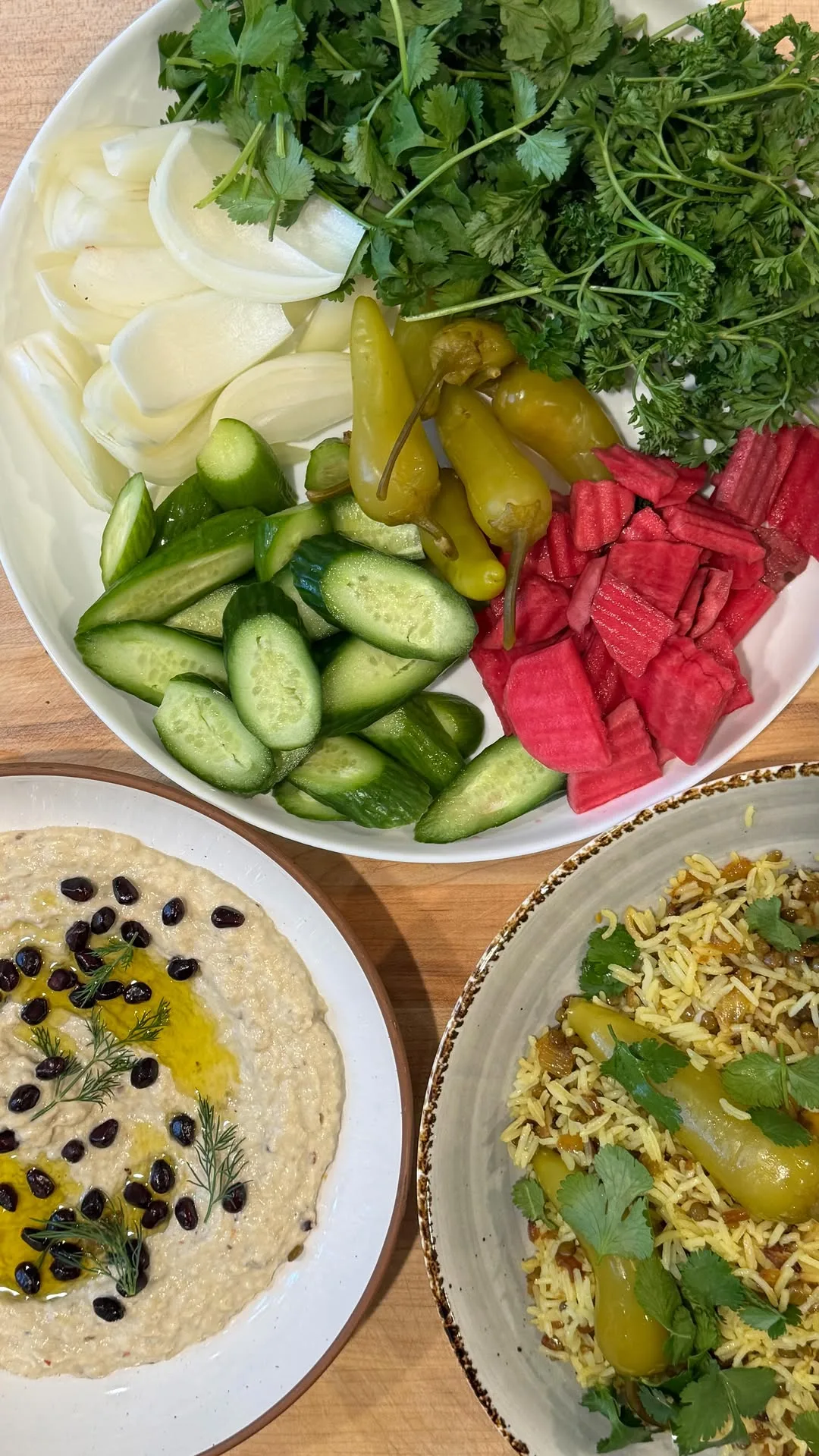 majadara-with-tahini-based-babaganouch