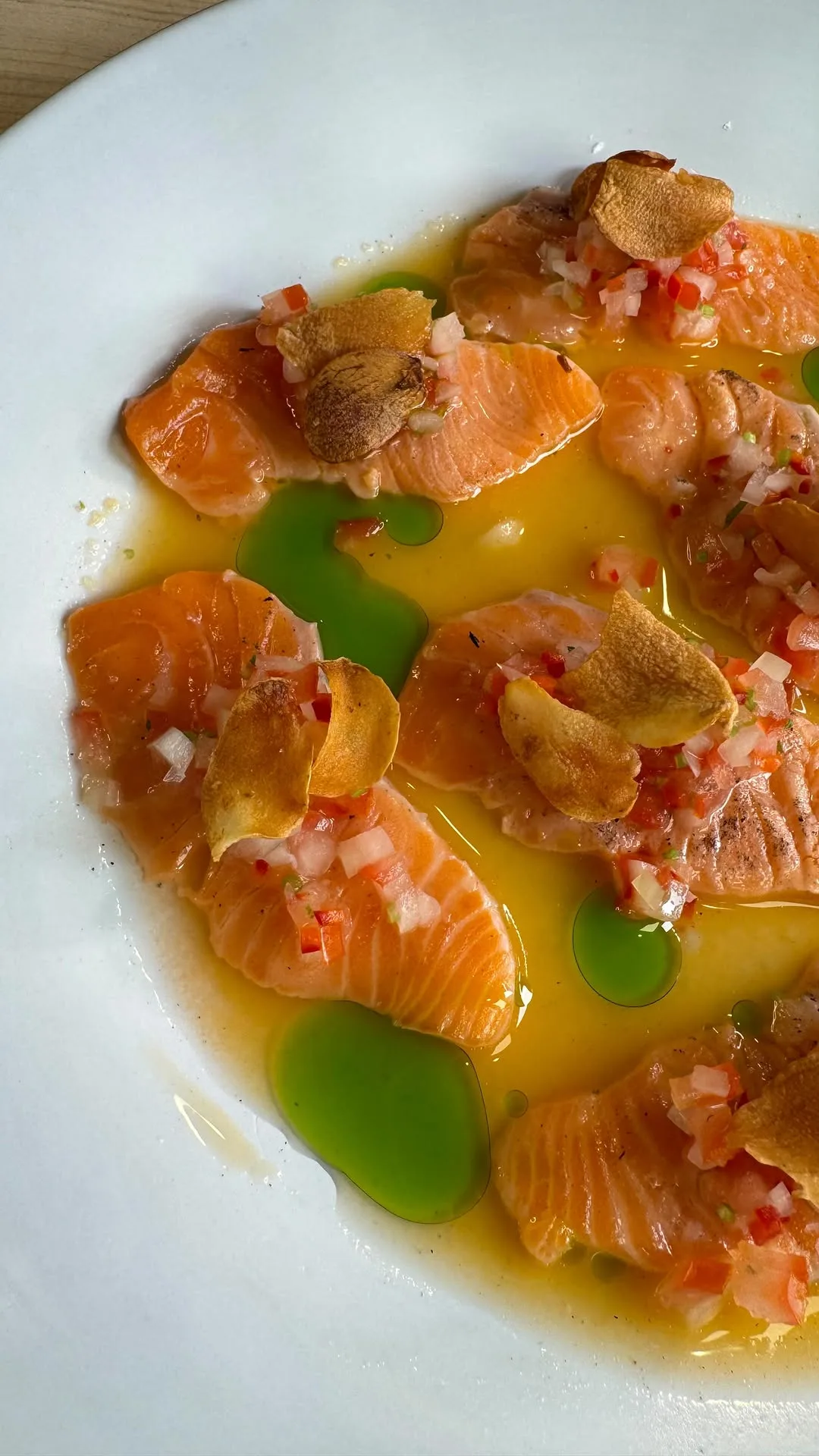 king-salmon-crudo-with-passion-fruit-agua-chile-and-fresno-chile-pico-de-gallo