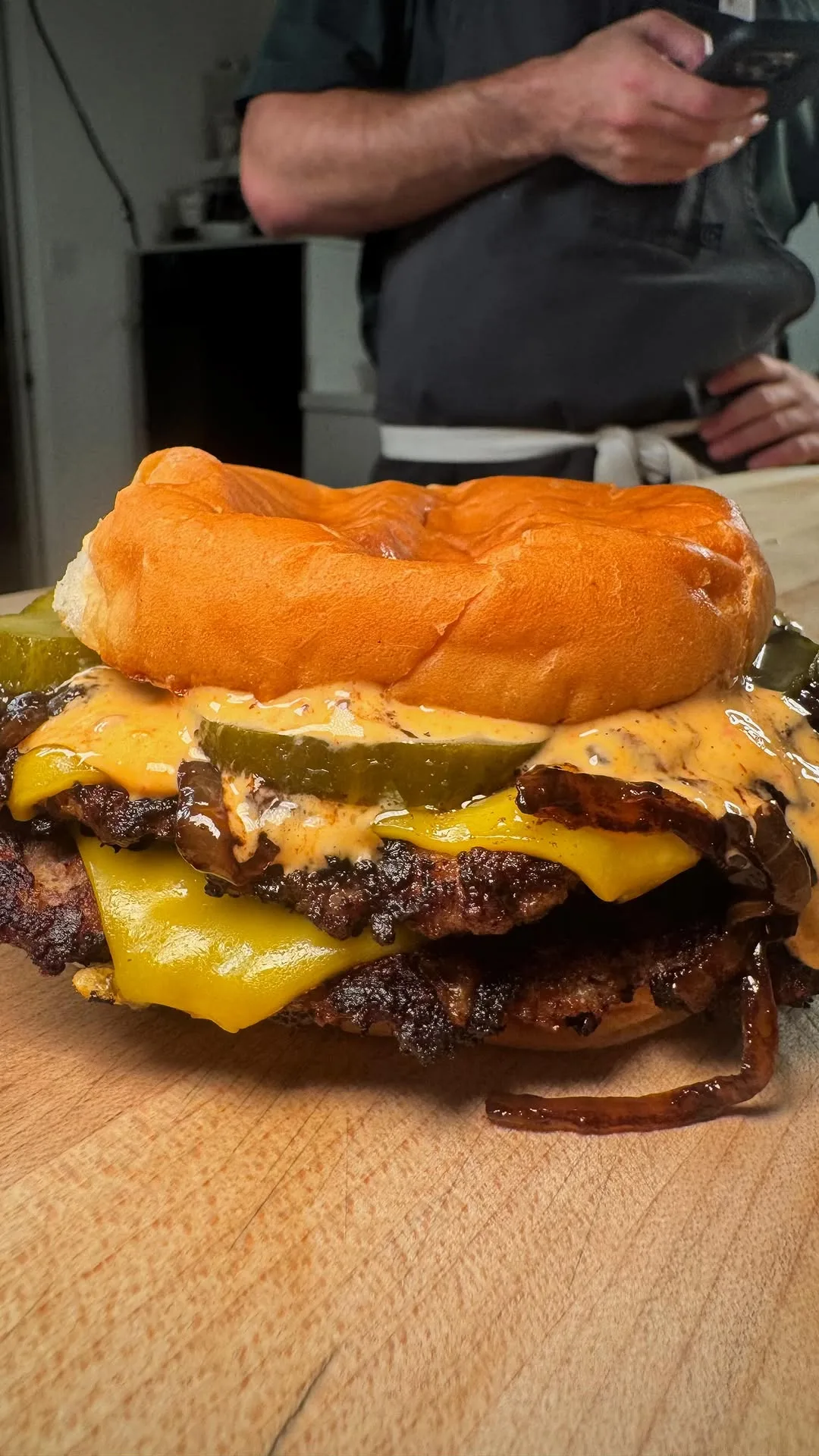 smash-burger-with-caramelised-onions-and-ultimate-burger-sauce