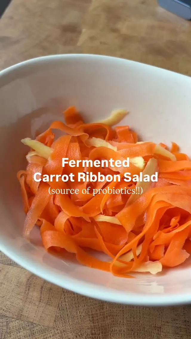 fermented-carrot-ribbon-salad-(probiotics)