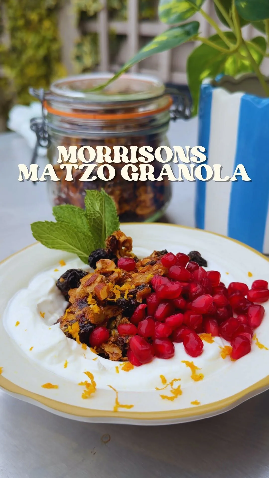 matzo-granola