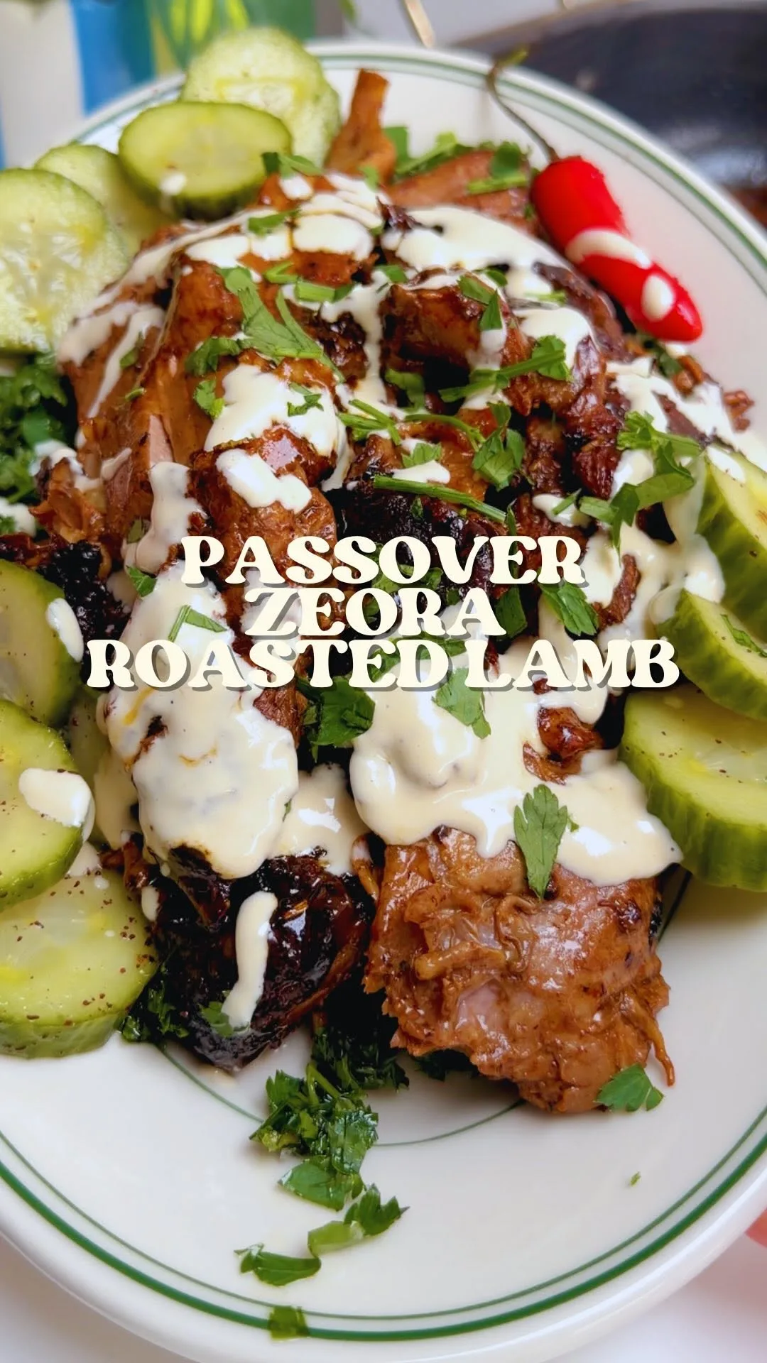 slow-roasted-lamb-with-pomegranate-tahini-herb-salad-and-red-wine-jus