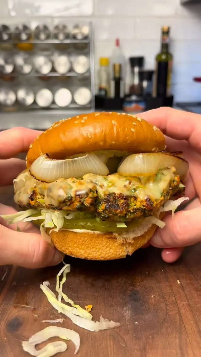 salmon-burger