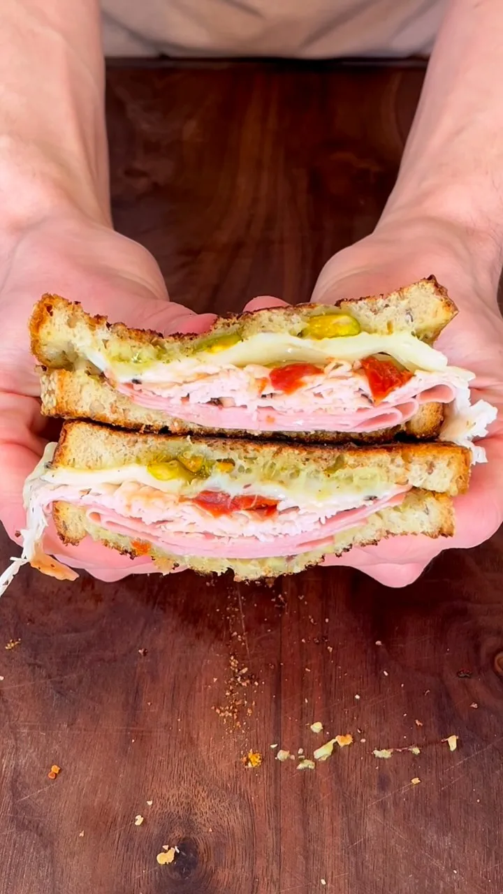 simple-pesto-turkey-mortadella-sandwich