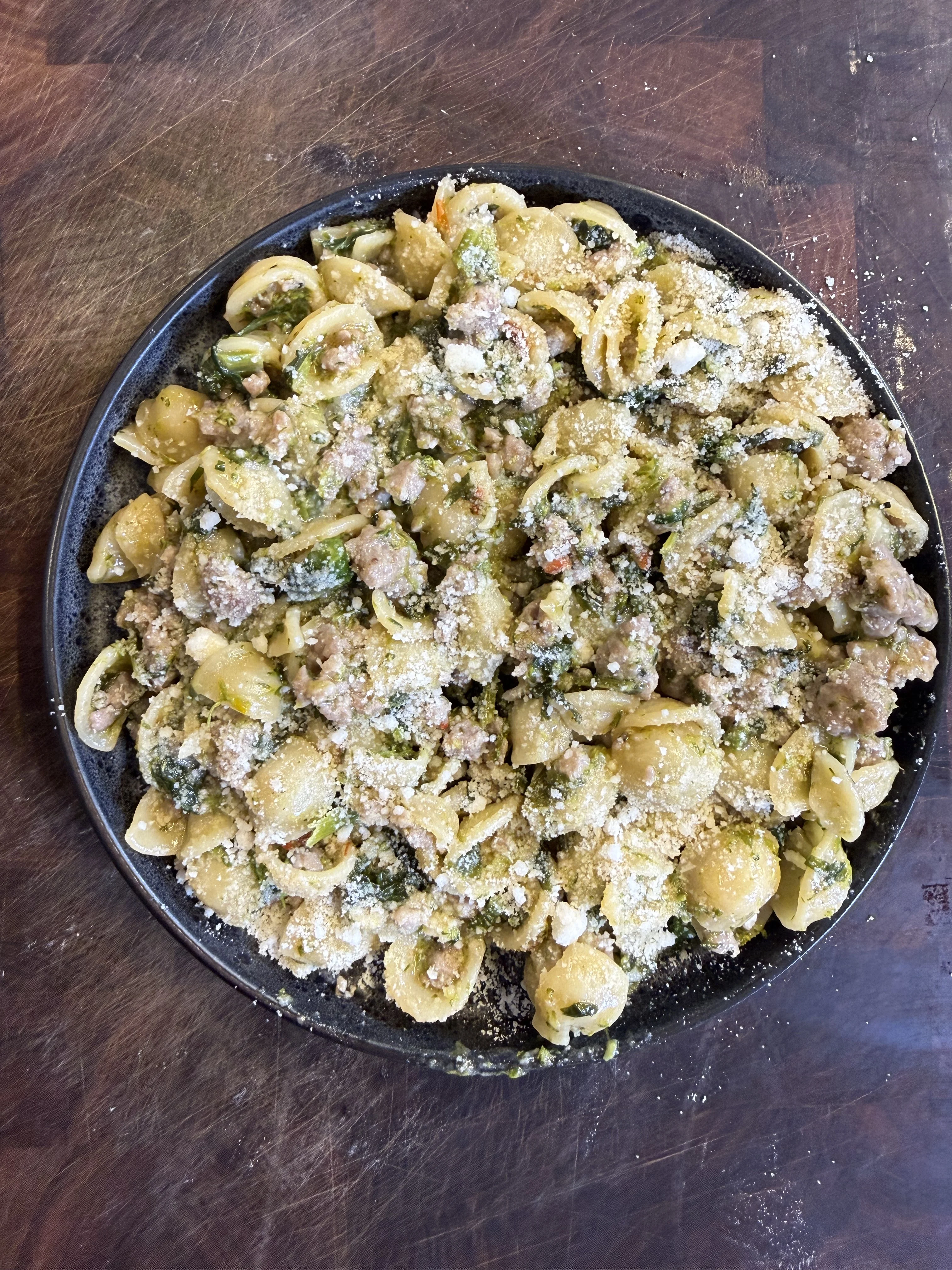 orecchiette-with-broccoli-rabe-and-sausage