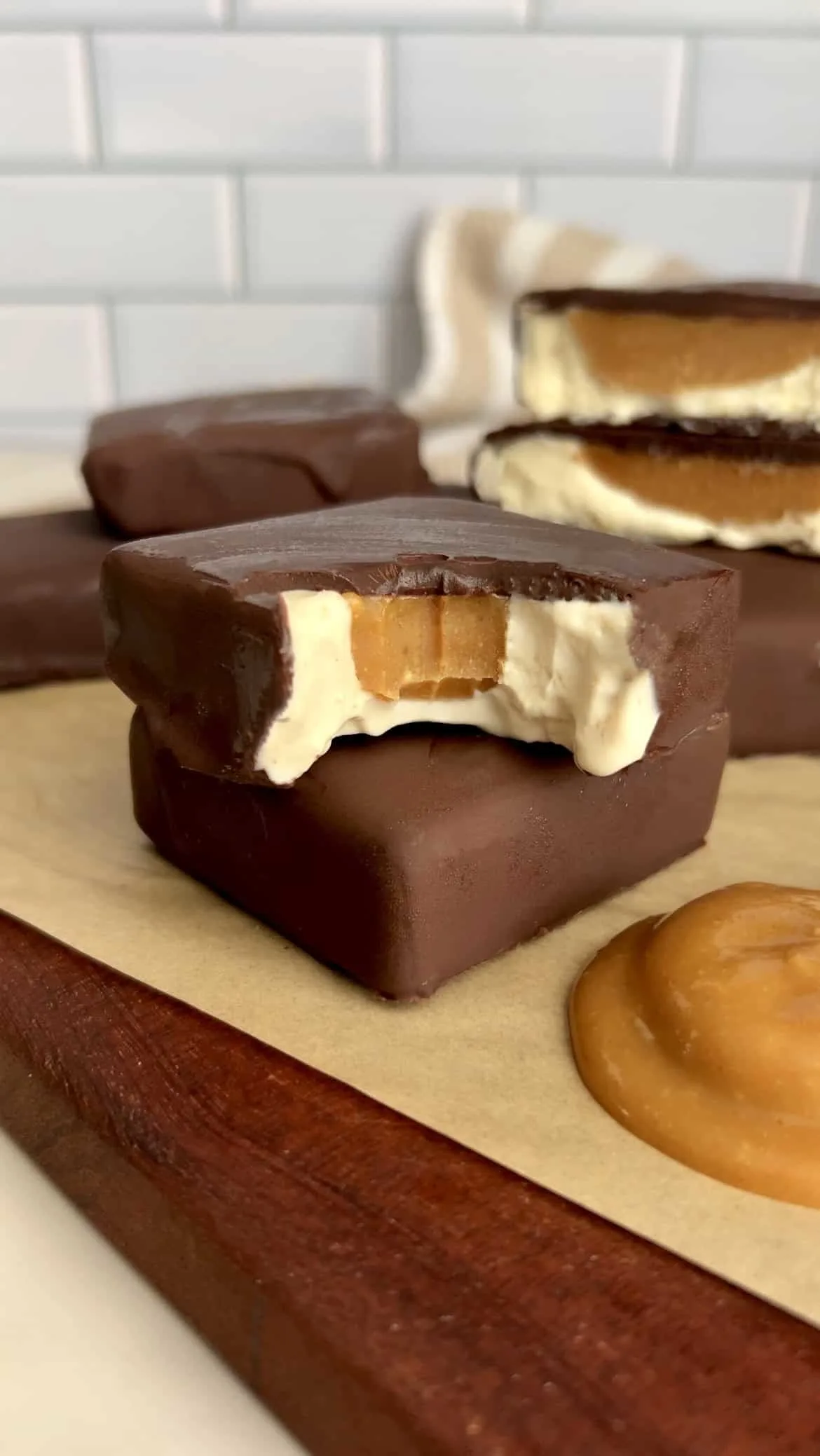 healthier-caramel-filled-klondike-bars