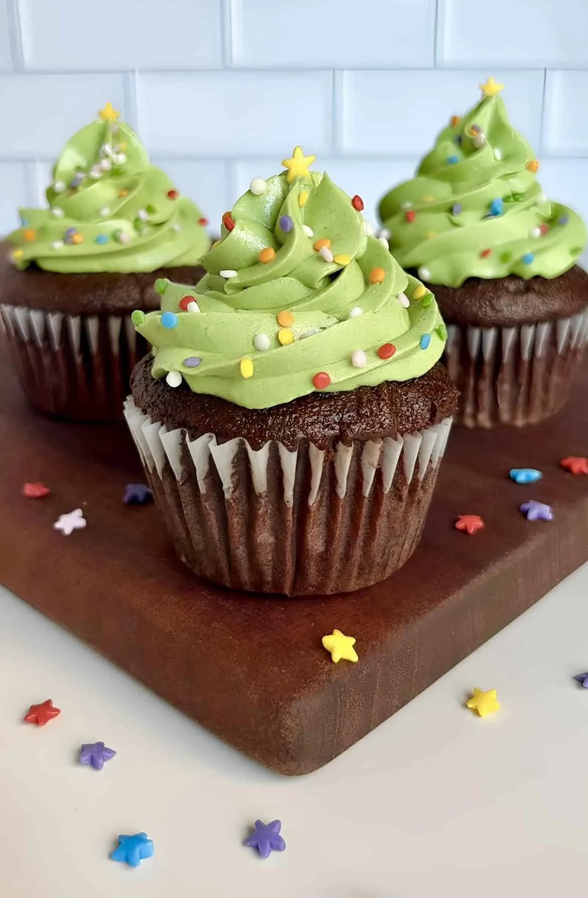 gluten-free-christmas-tree-cupcakes