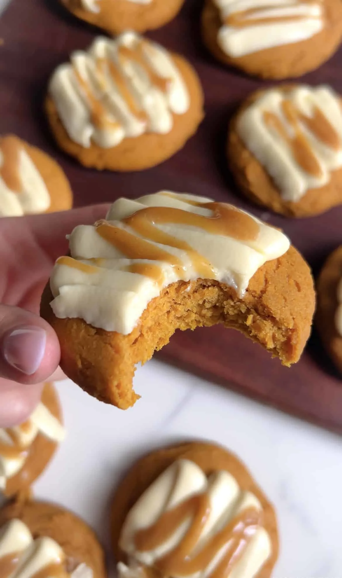 maple-cream-cheese-frosted-pumpkin-cookies