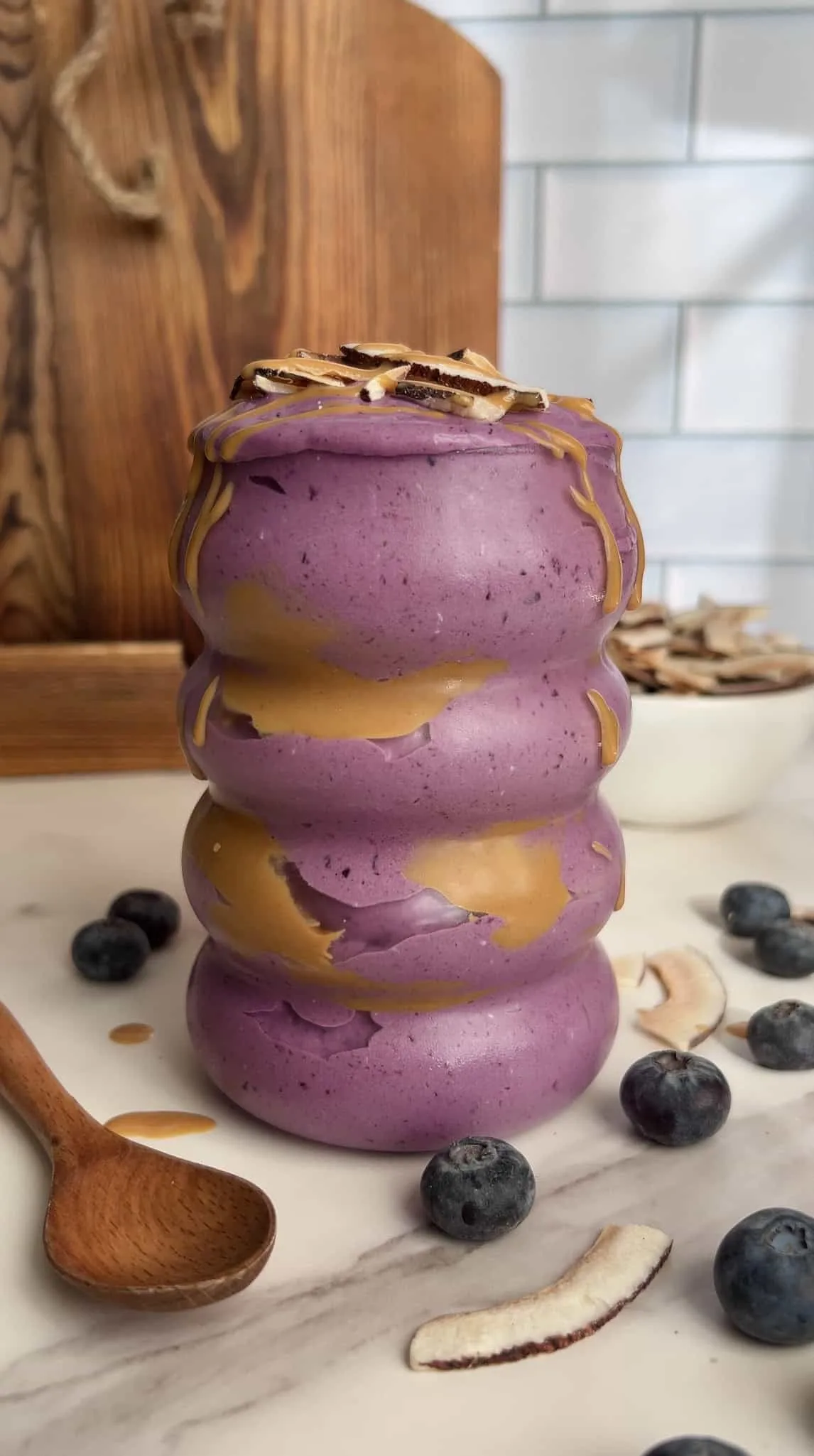 coconut-acai-and-peanut-butter-smoothie