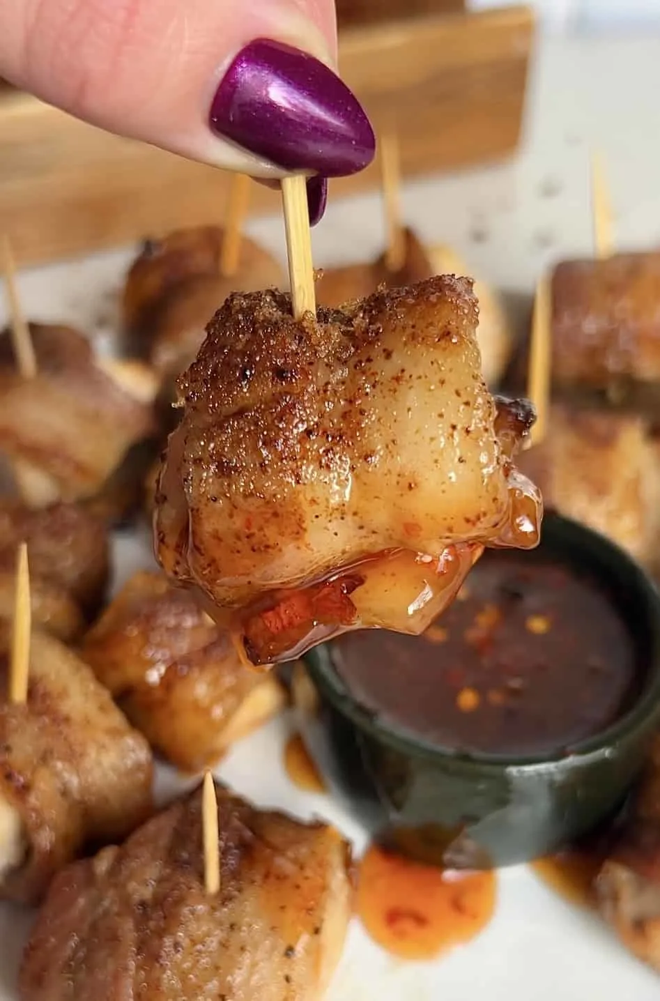 sweet-and-savory-bacon-wrapped-chicken-bites-with-homemade-sweet-chili-sauce