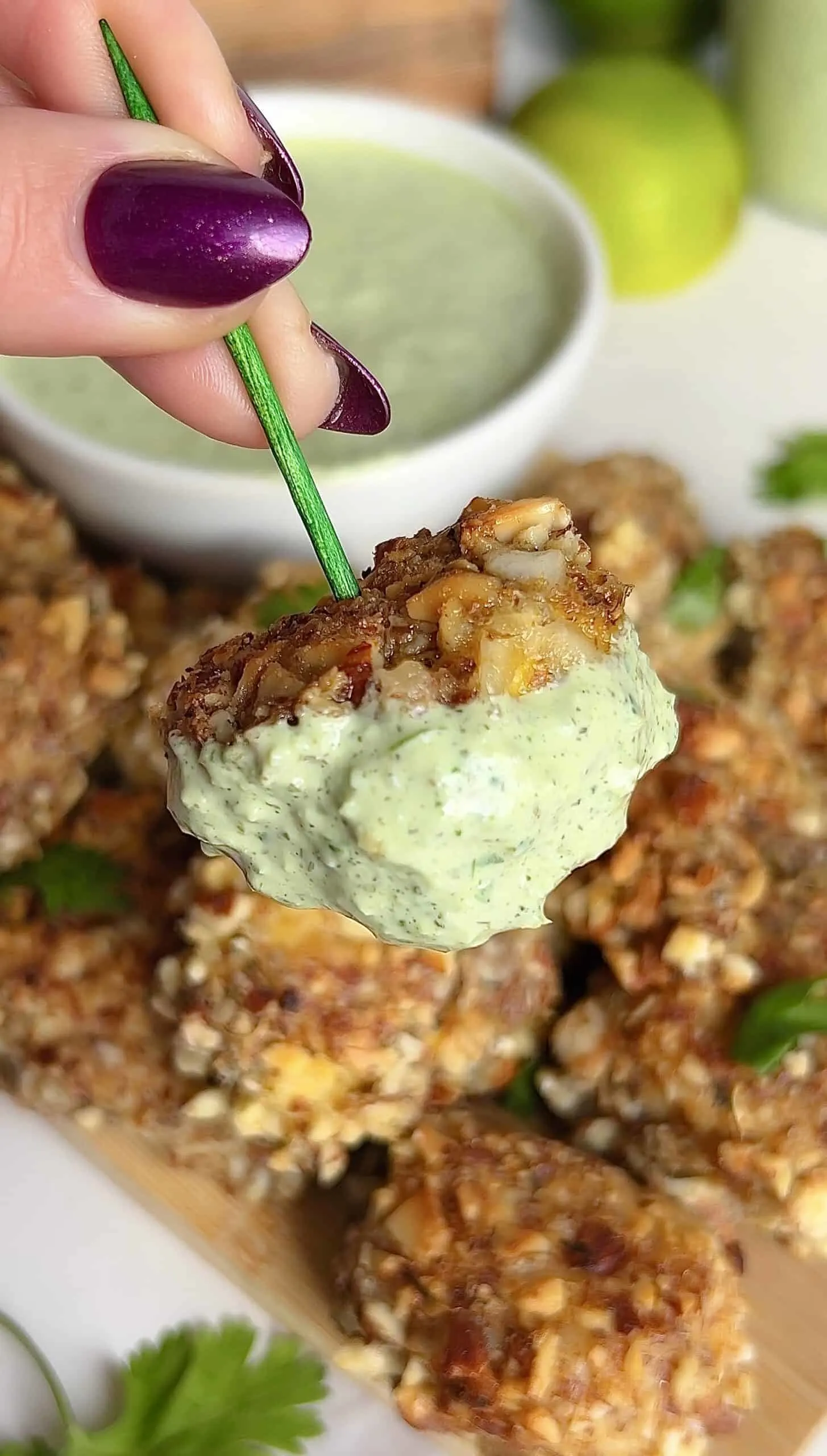 almond-crusted-chicken-bites-with-homemade-jalapeno-ranch