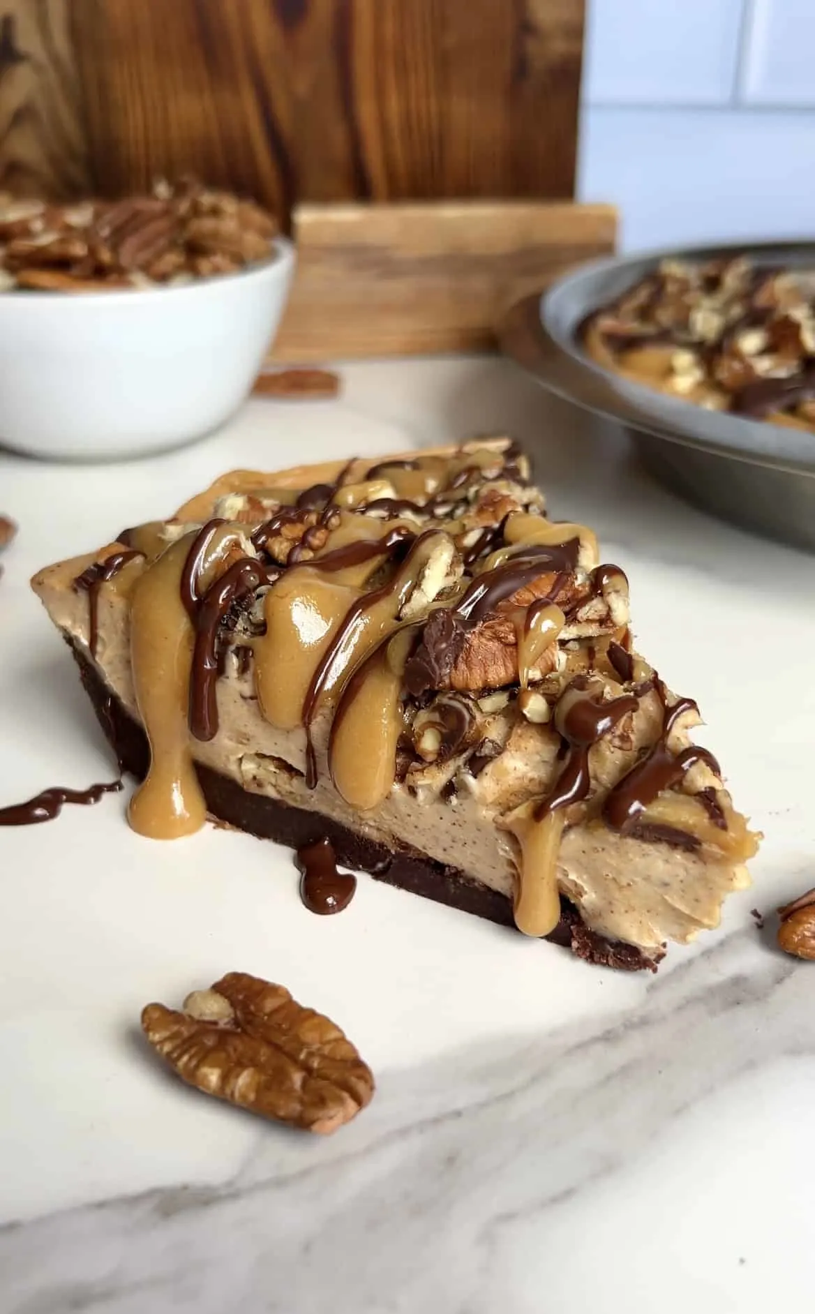 decadent-turtle-protein-cheesecake-(gluten-free-and-refined-sugar-free)