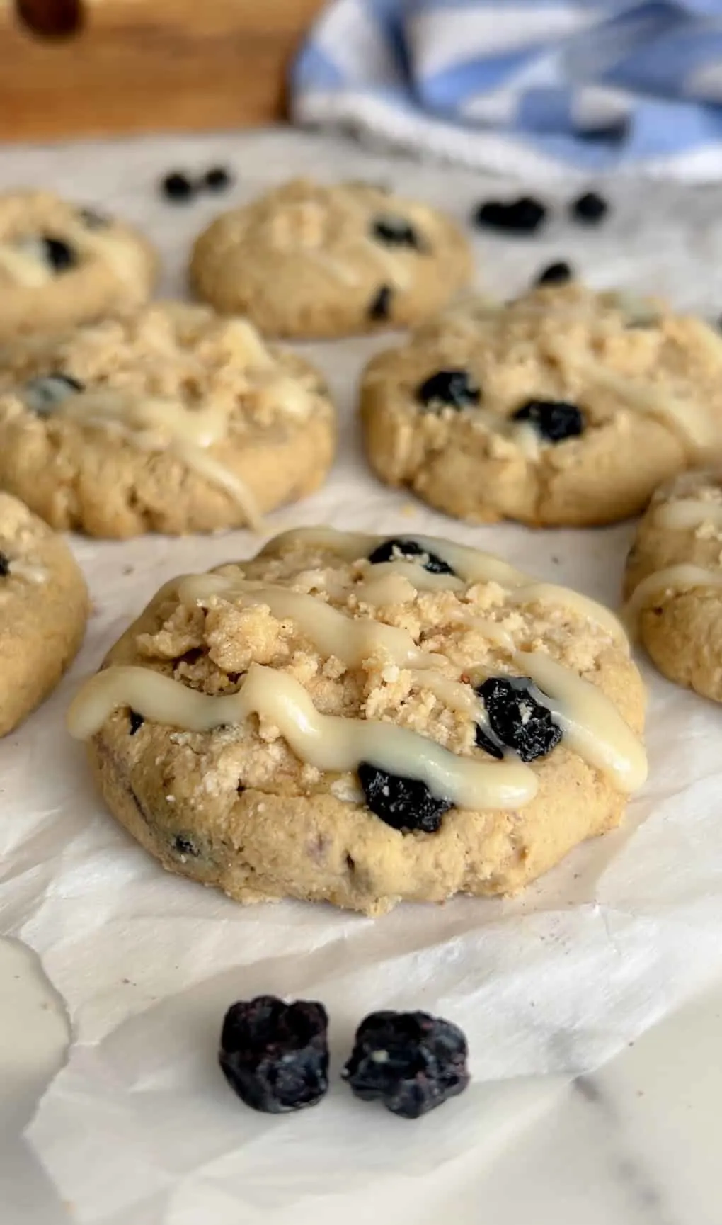 soft-and-chewy-blueberry-muffin-protein-cookies-(with-coconut-butter-glaze!)