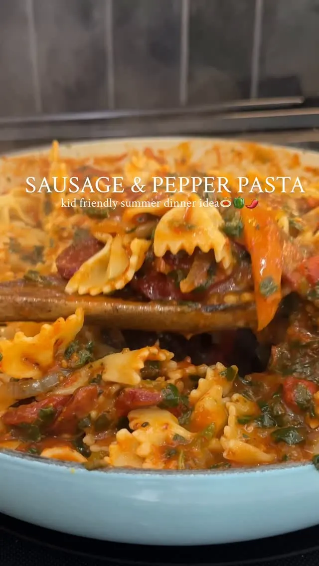 sausage-and-pepper-pasta