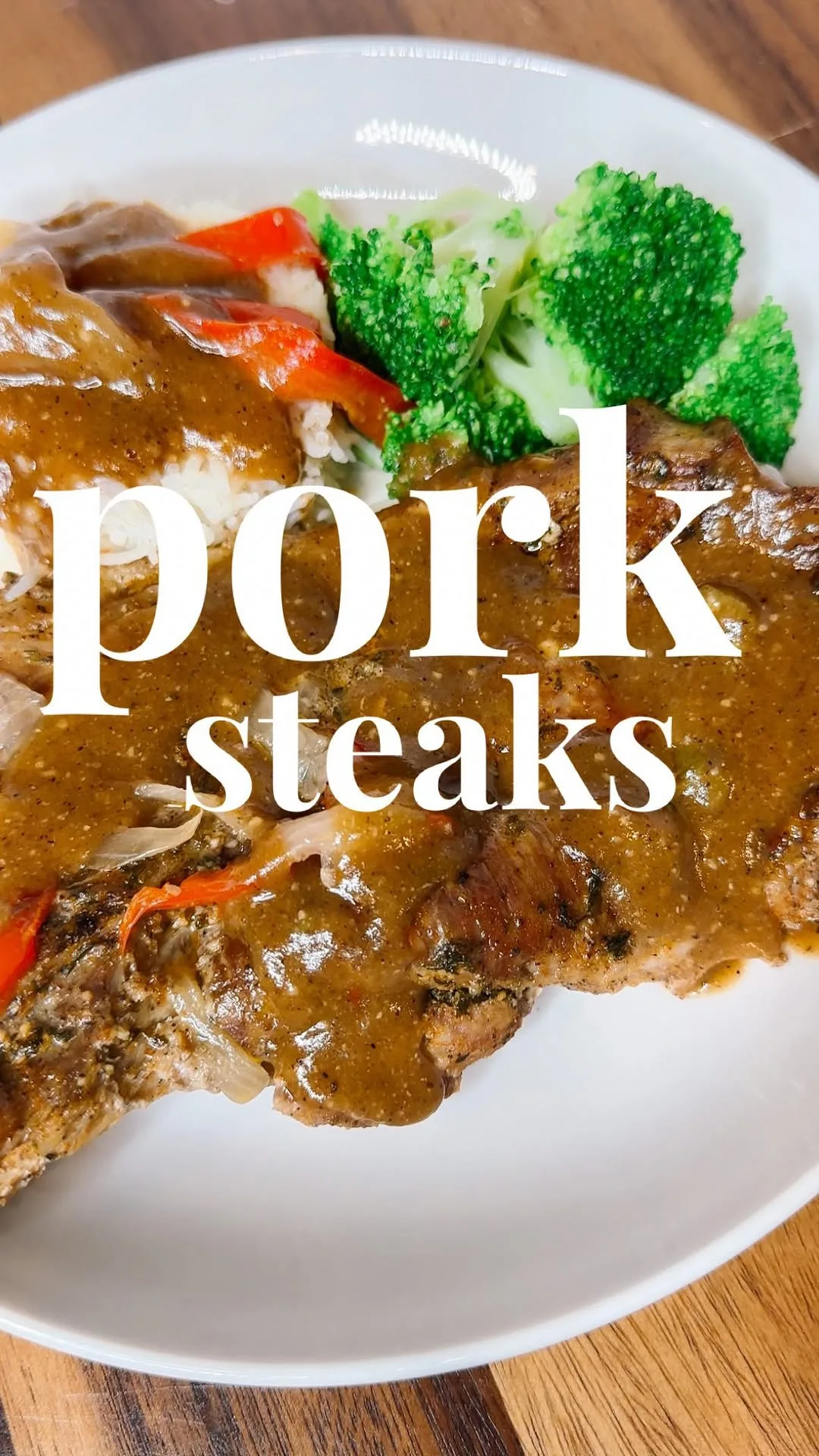 pork-steaks-w-rice-and-gravy