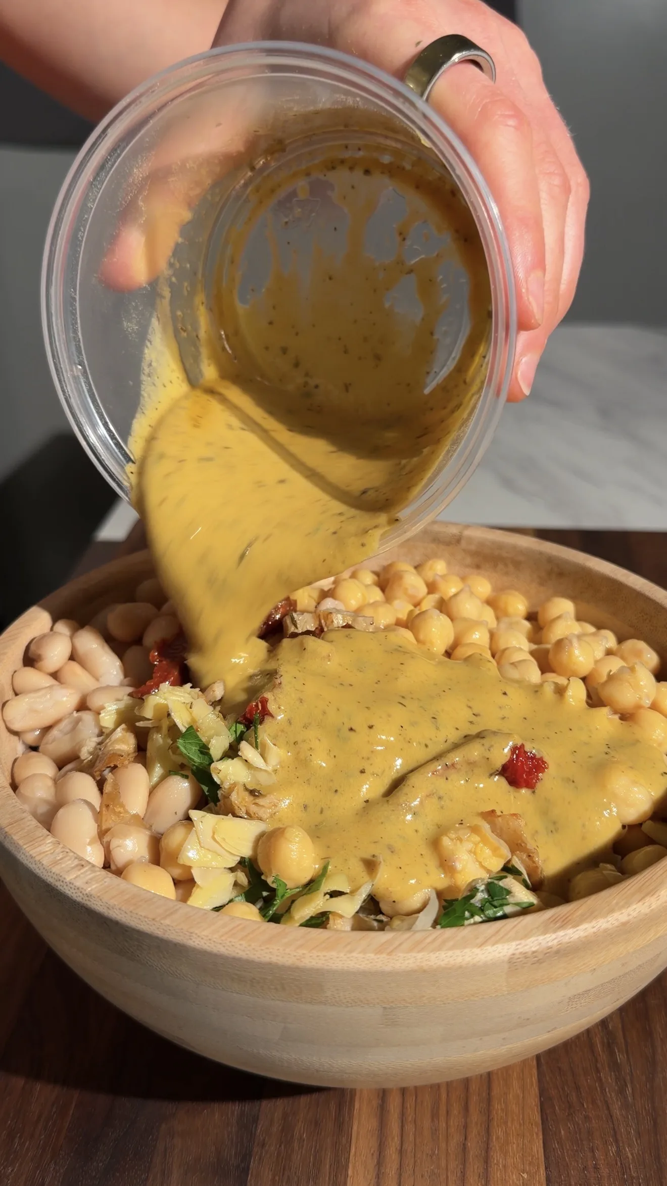marinated-dense-bean-salad