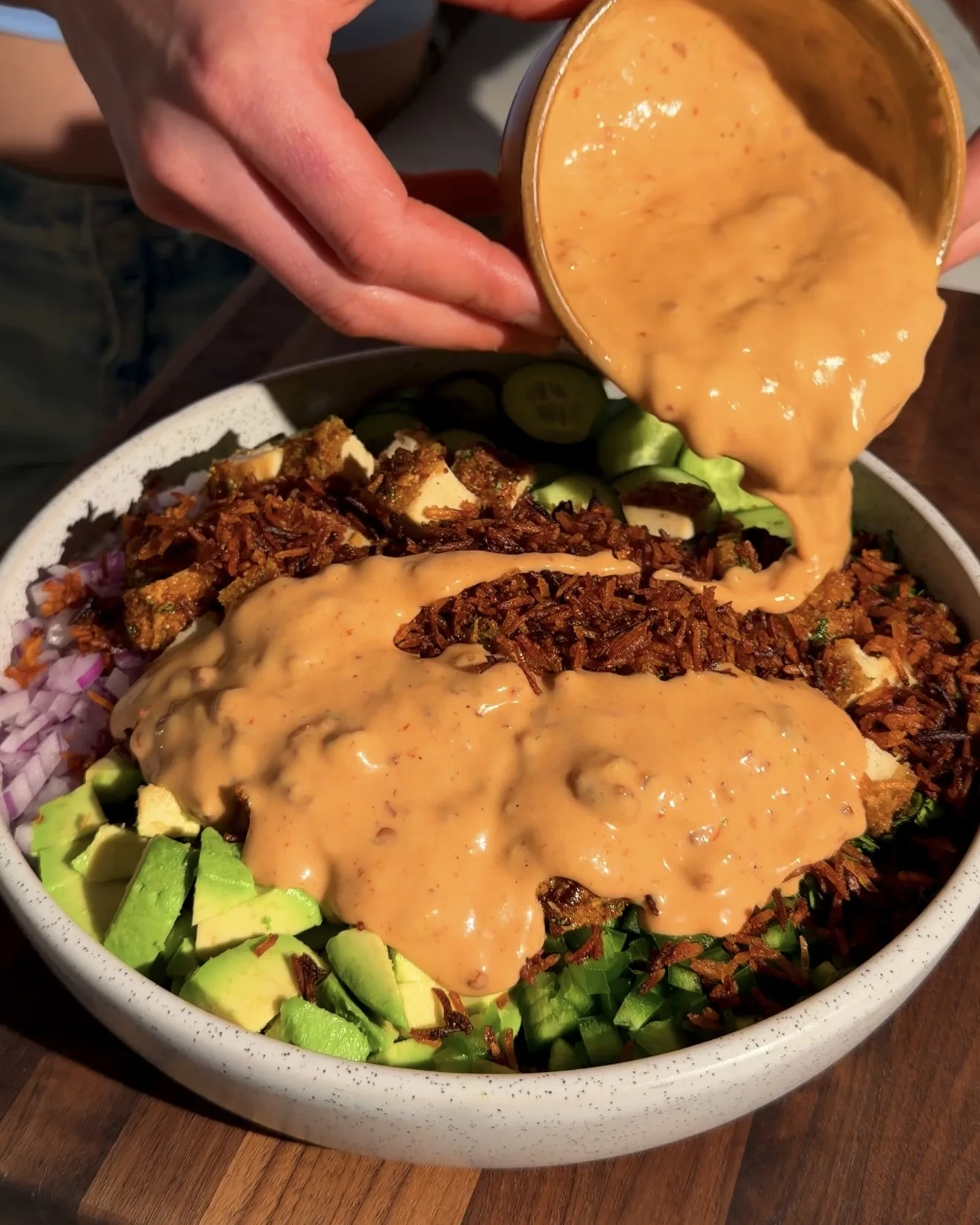 mexican-street-corn-crispy-rice-salad