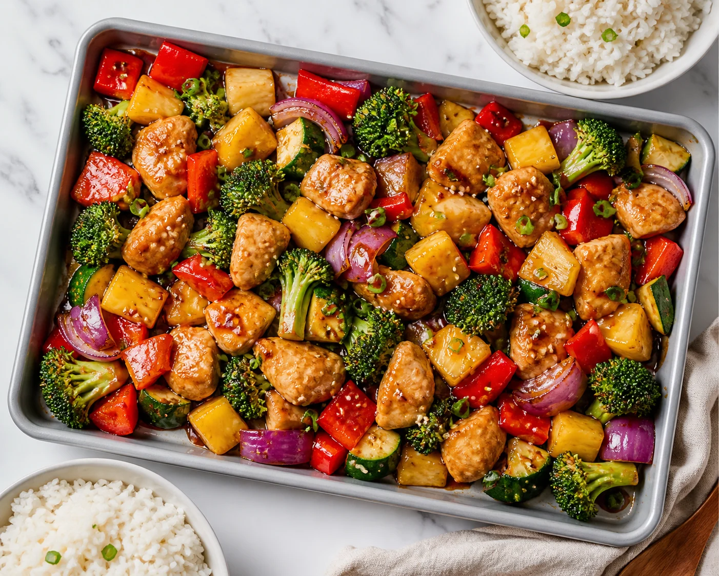 sheet-pan-sweet-and-sour-chicken
