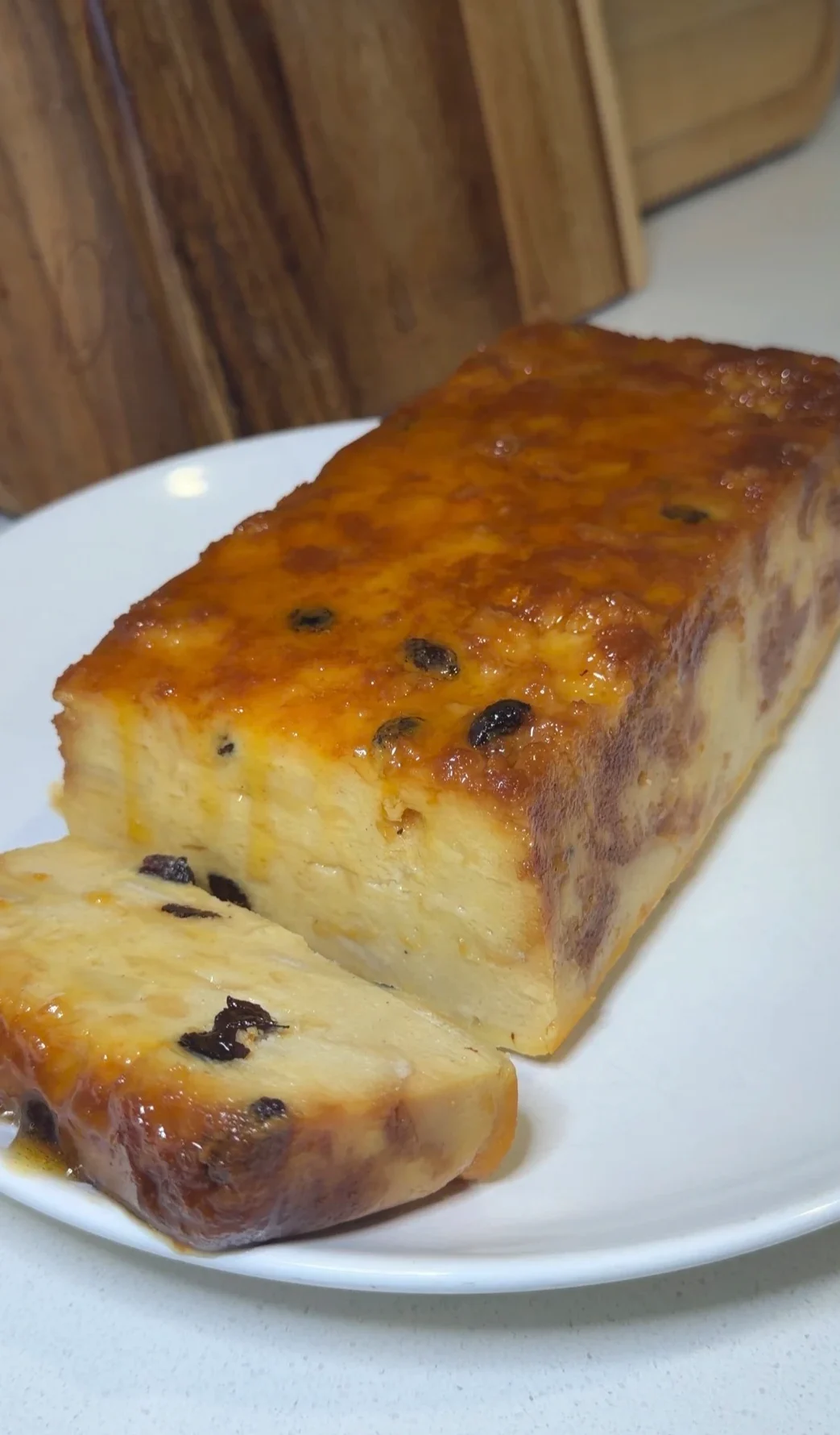 authentic-cuban-pudin-de-pan-(bread-pudding)