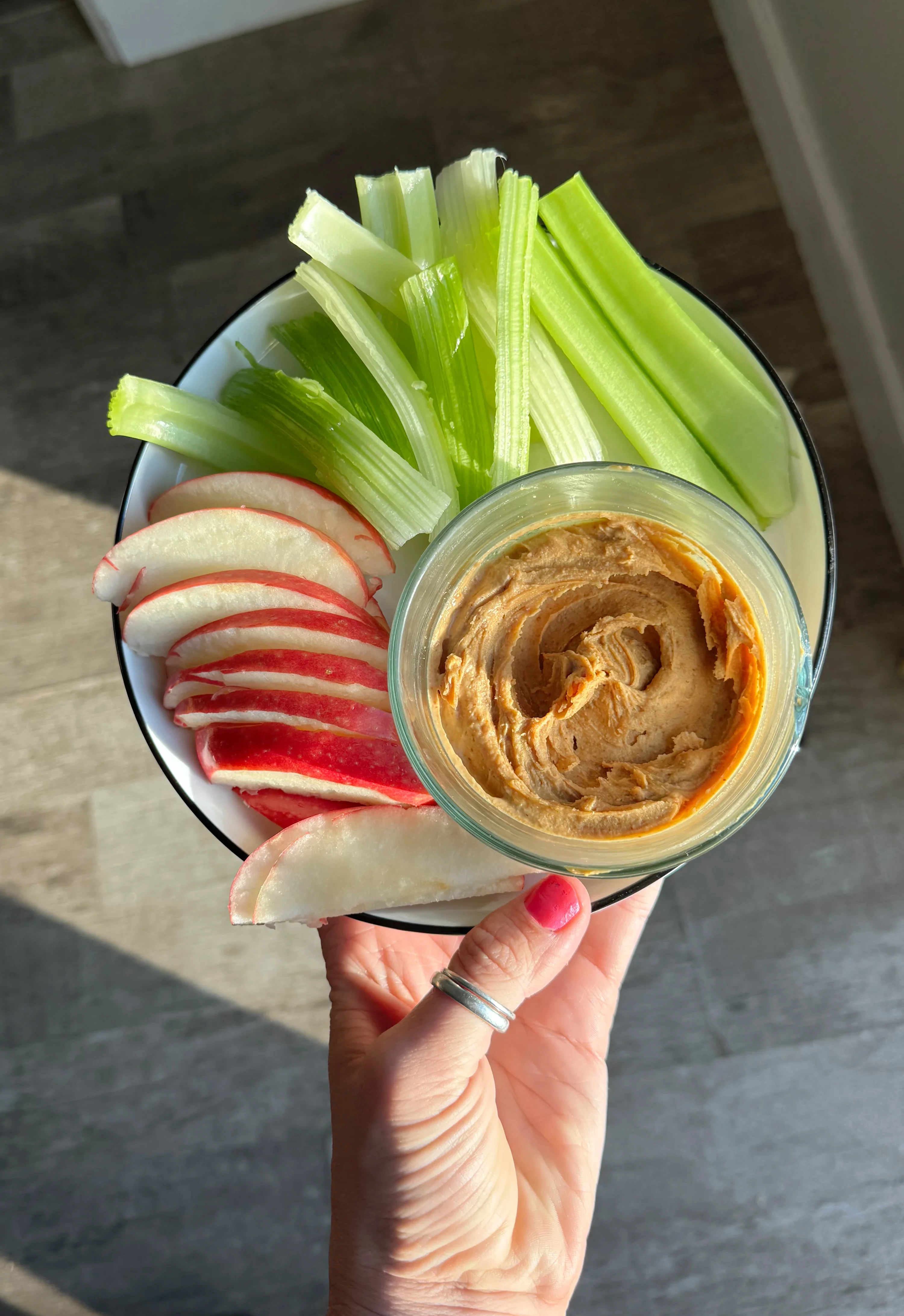 apples-celery-and-pb-dip!