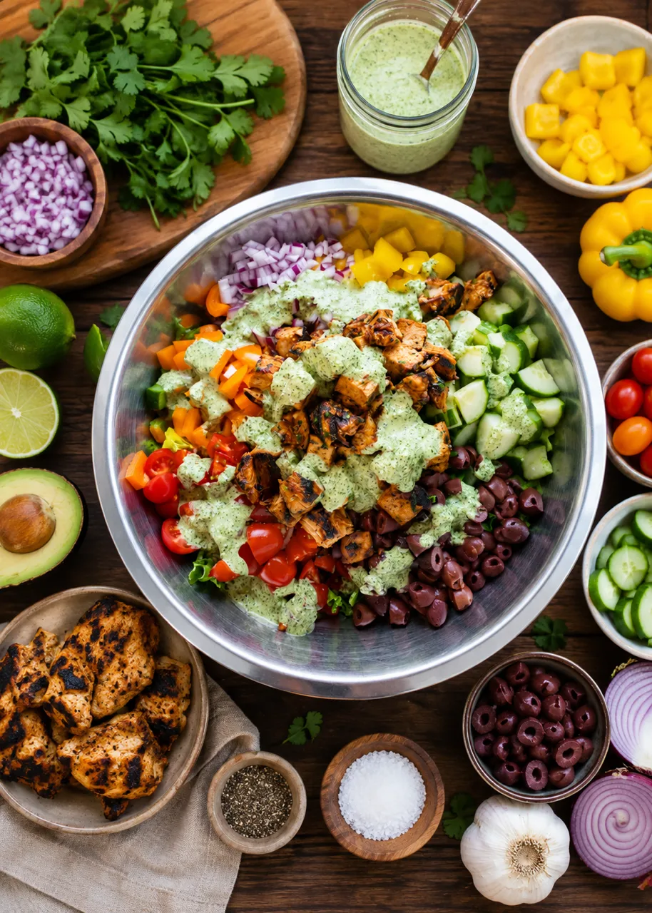 peruvian-grilled-chicken-salad