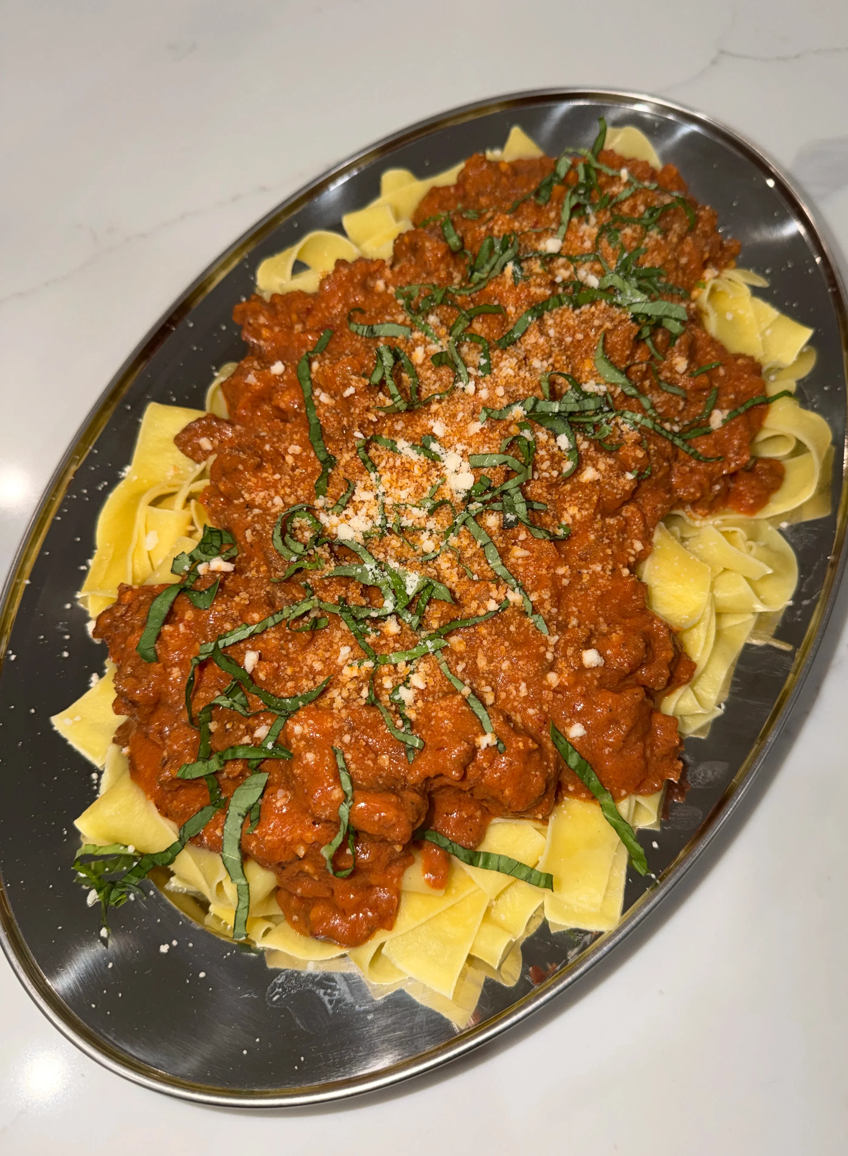 hot-honey-beef-bolognese recipe