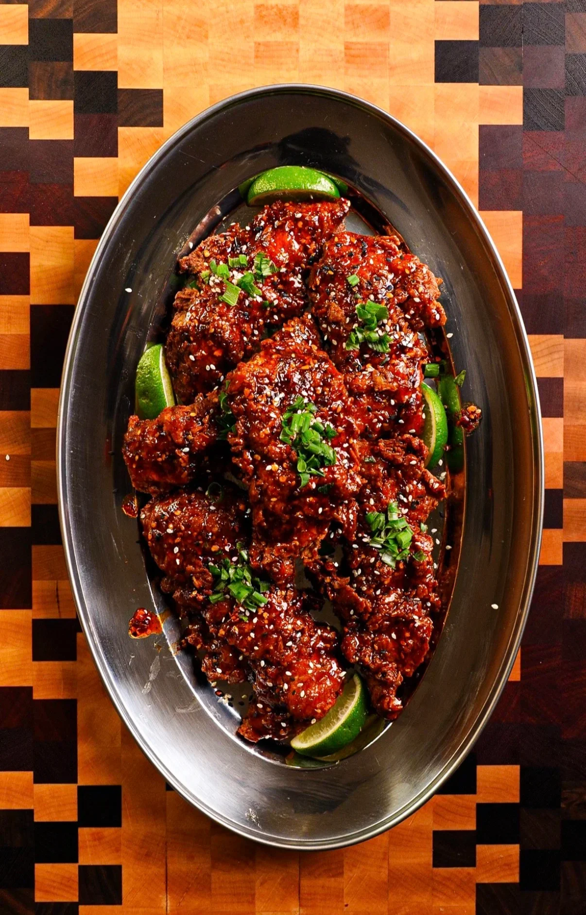 garlic-chili-crisp-fried-chicken recipe