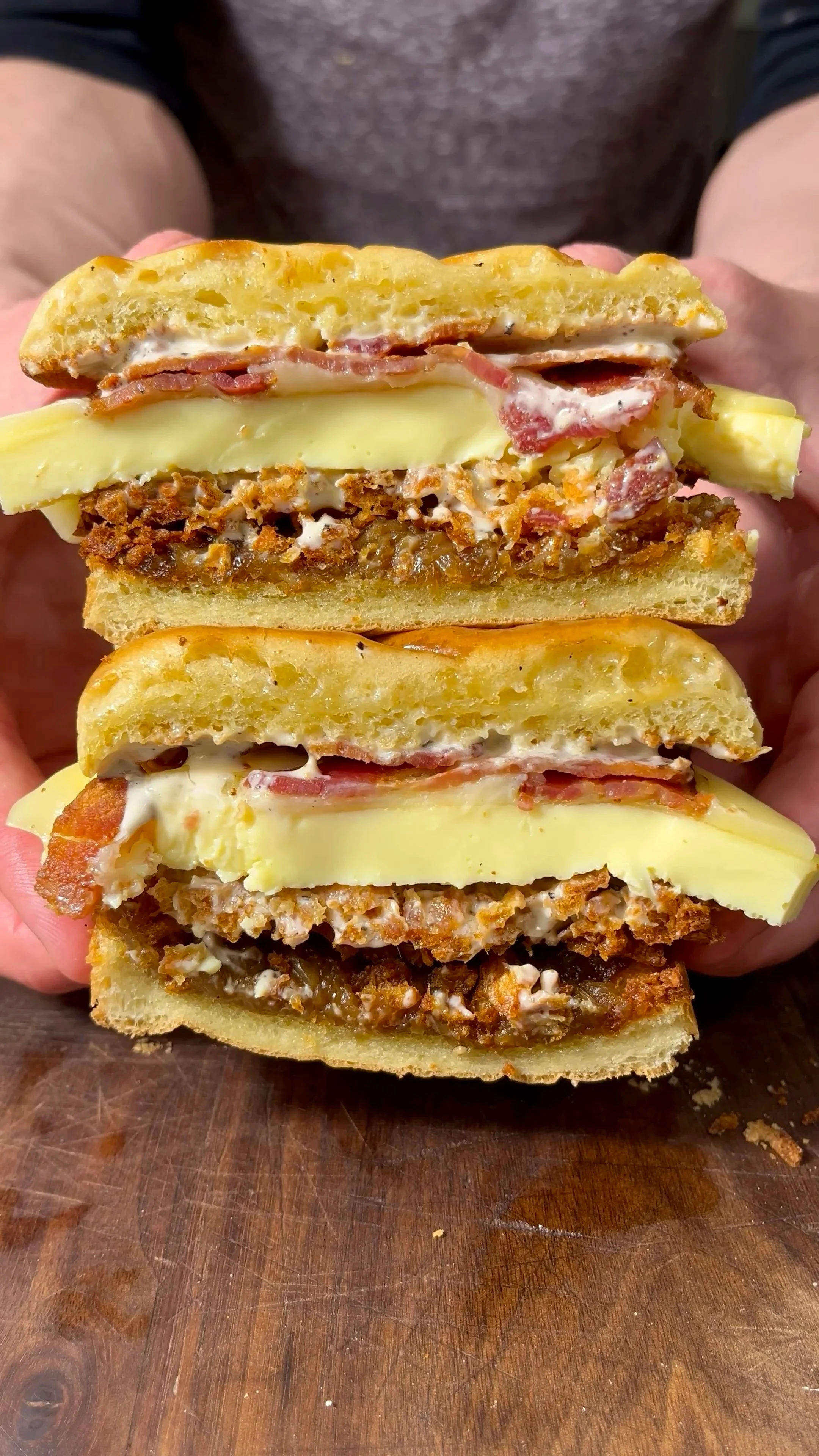 steamed-quail-egg-breakfast-sandwich recipe