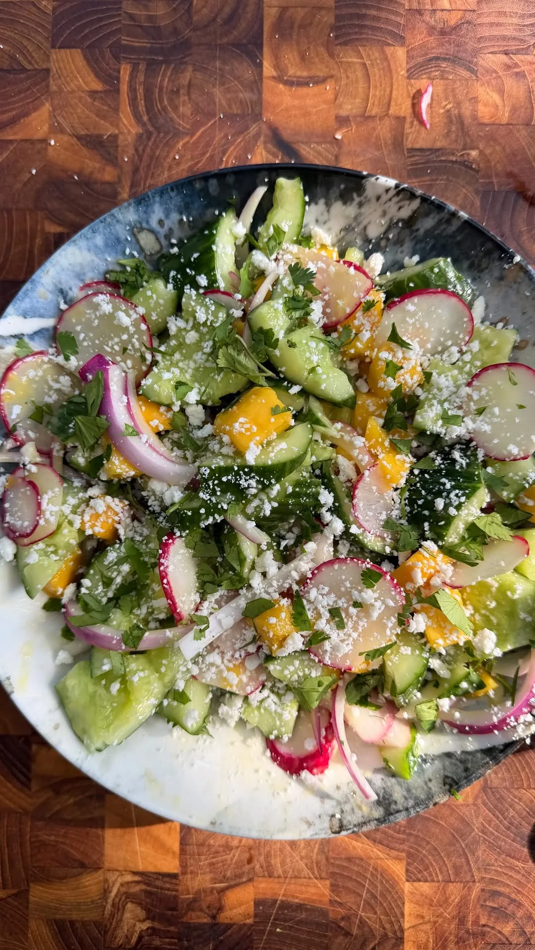 smashed-cucumber-salad-mango-habanero-vinaigrette
