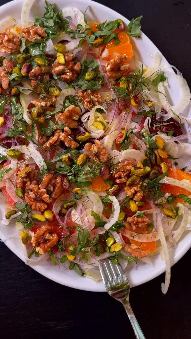 citrus-fennel-salad-with-pistachios-walnuts-and-herbs