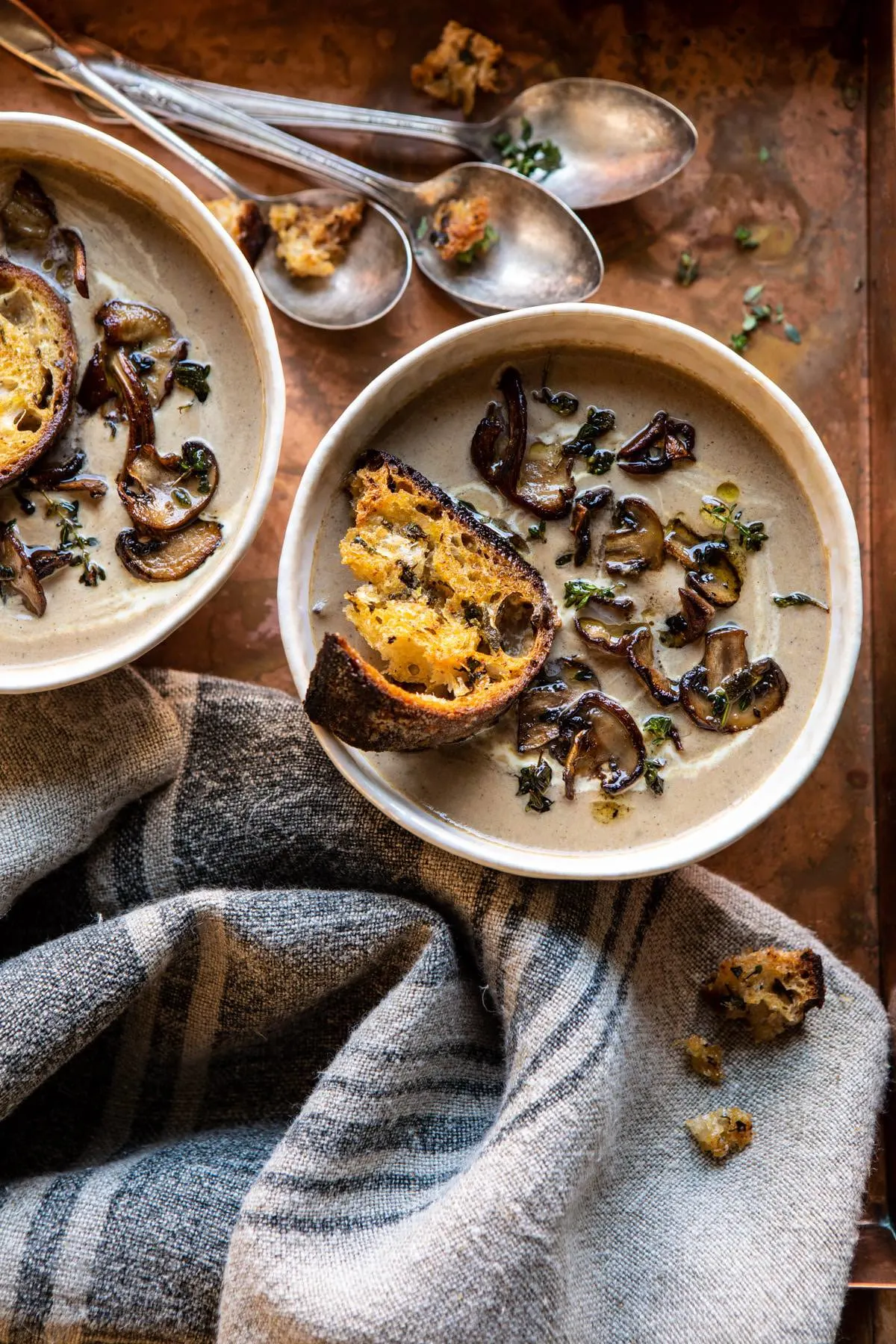 cream-of-mushroom-soup-with-garlic-herb-breadcrumbs