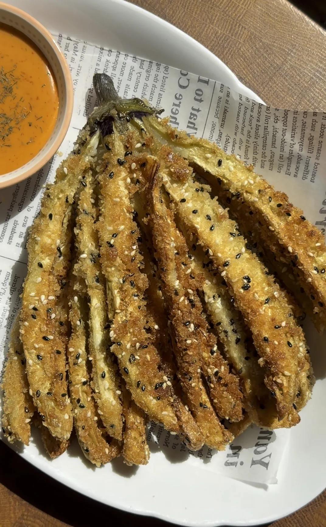 crispy-panko-fried-eggplant recipe