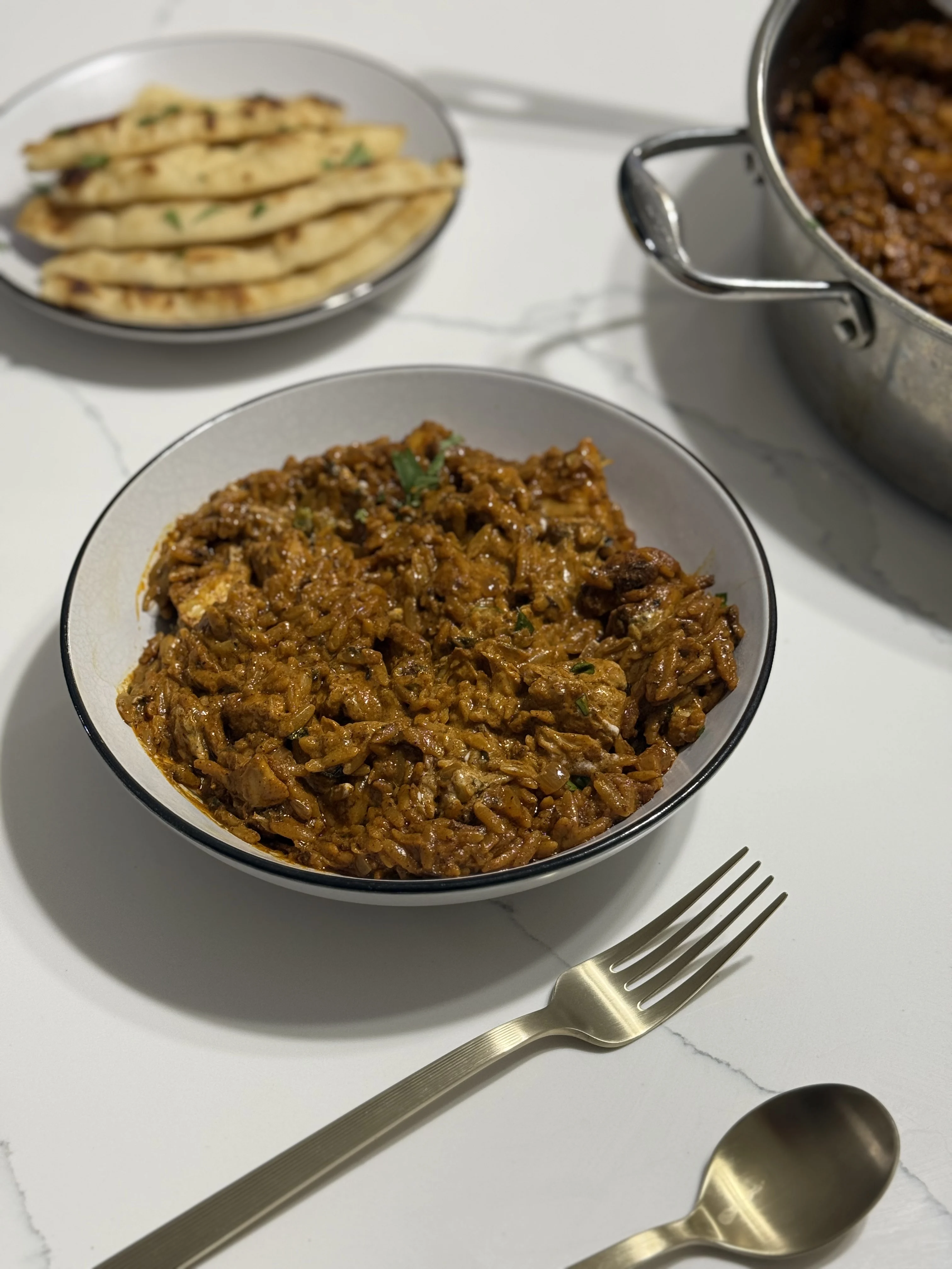 one-pot-butter-chicken-orzo