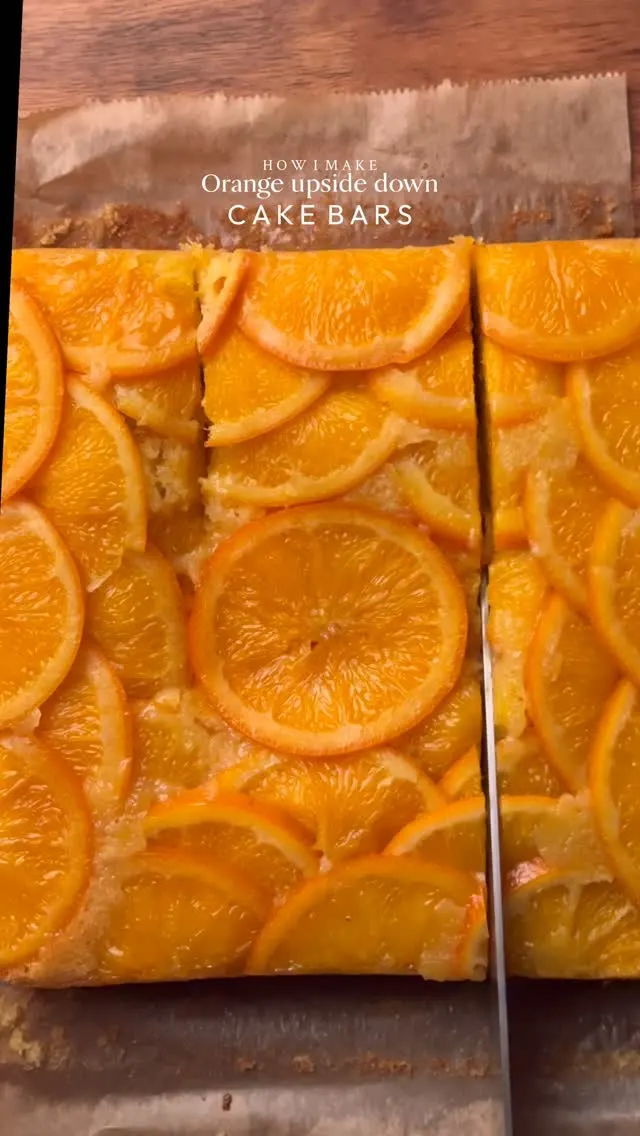orange-upside-down-cake-bars