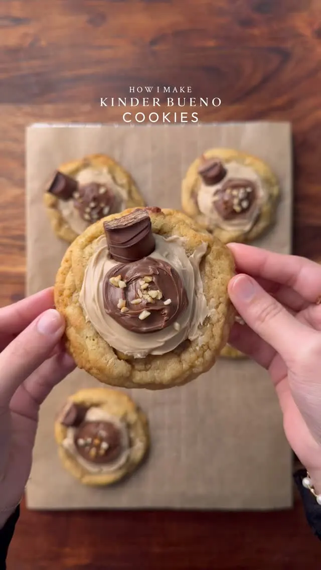 kinder-bueno-cookies recipe