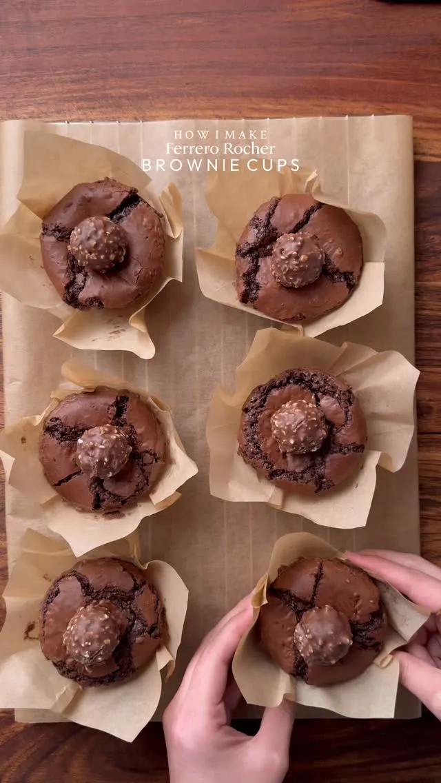 insanely-indulgent-ferrero-rocher-brownie-cups