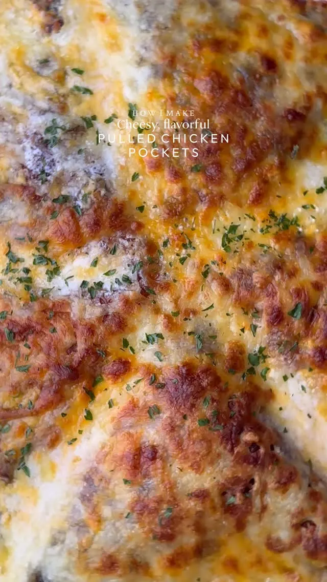 cheesy-flavorful-pulled-chicken-pockets