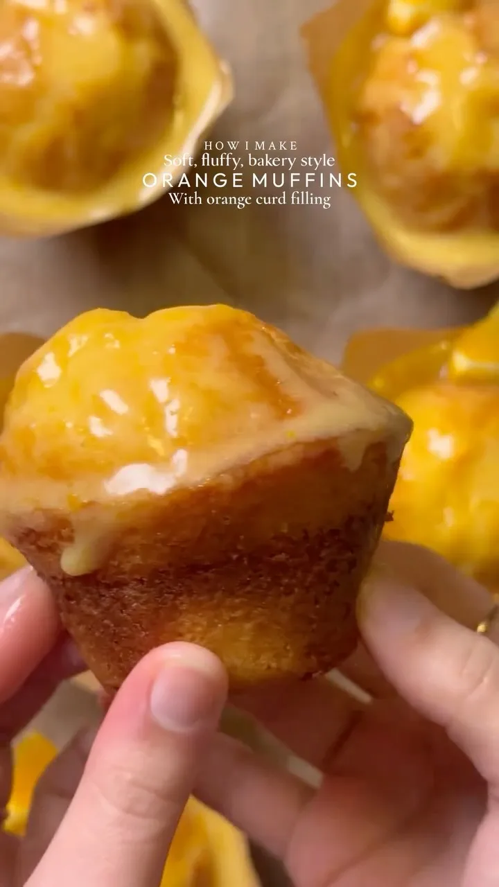 ultra-soft-and-moist-bakery-style-orange-muffins recipe