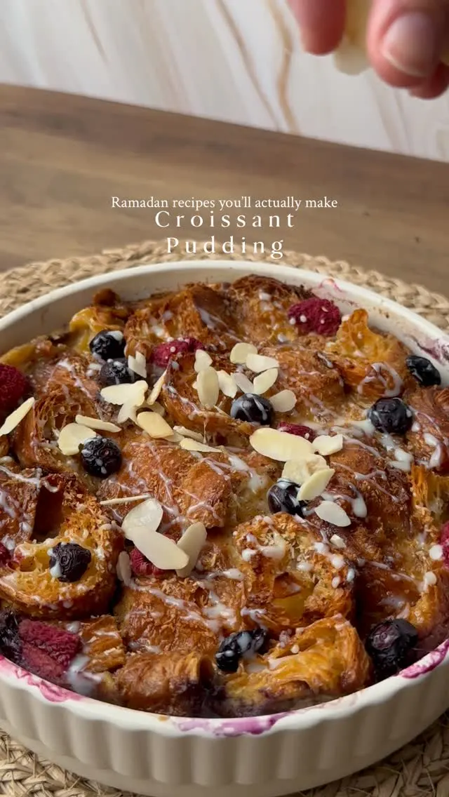 croissant-pudding