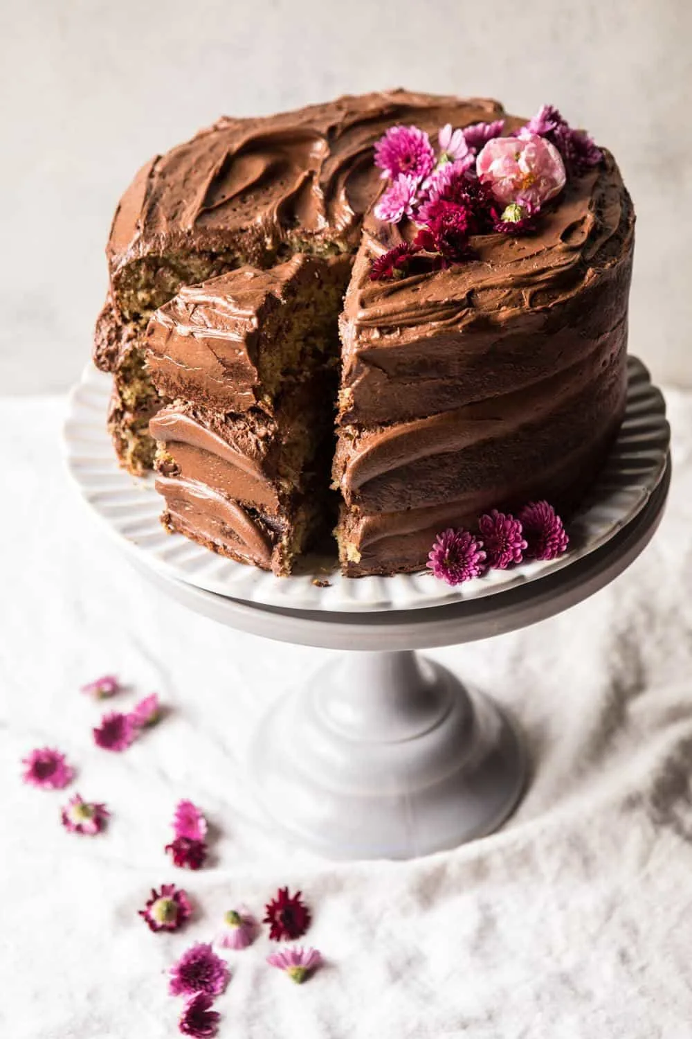 coconut-banana-cake-with-chocolate-frosting
