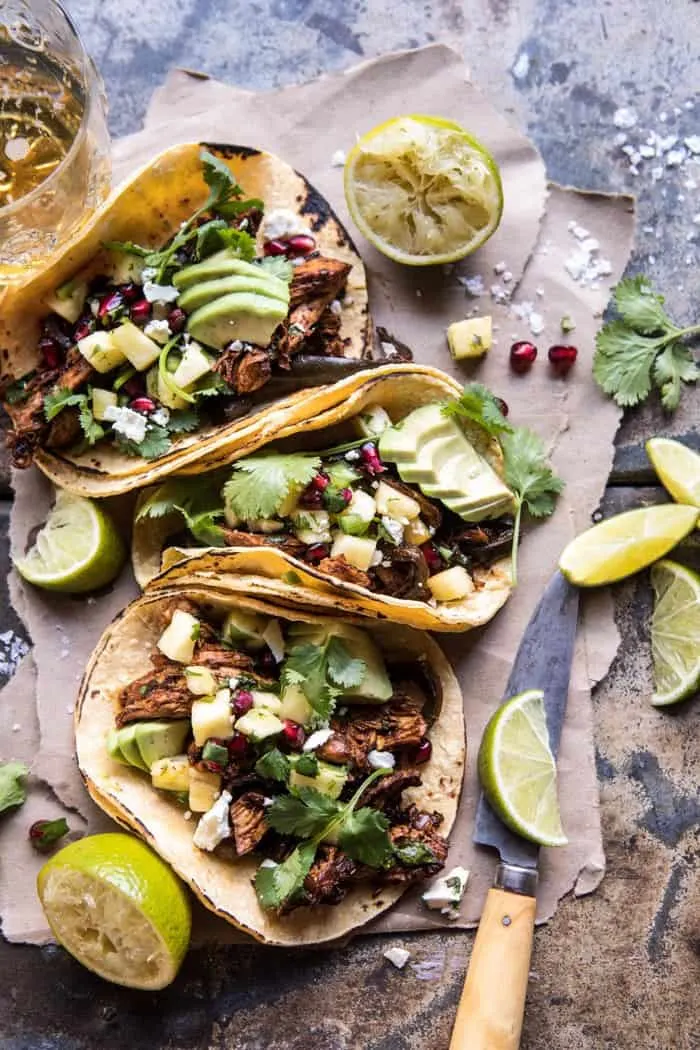 instant-pot-spicy-pineapple-chicken-tacos