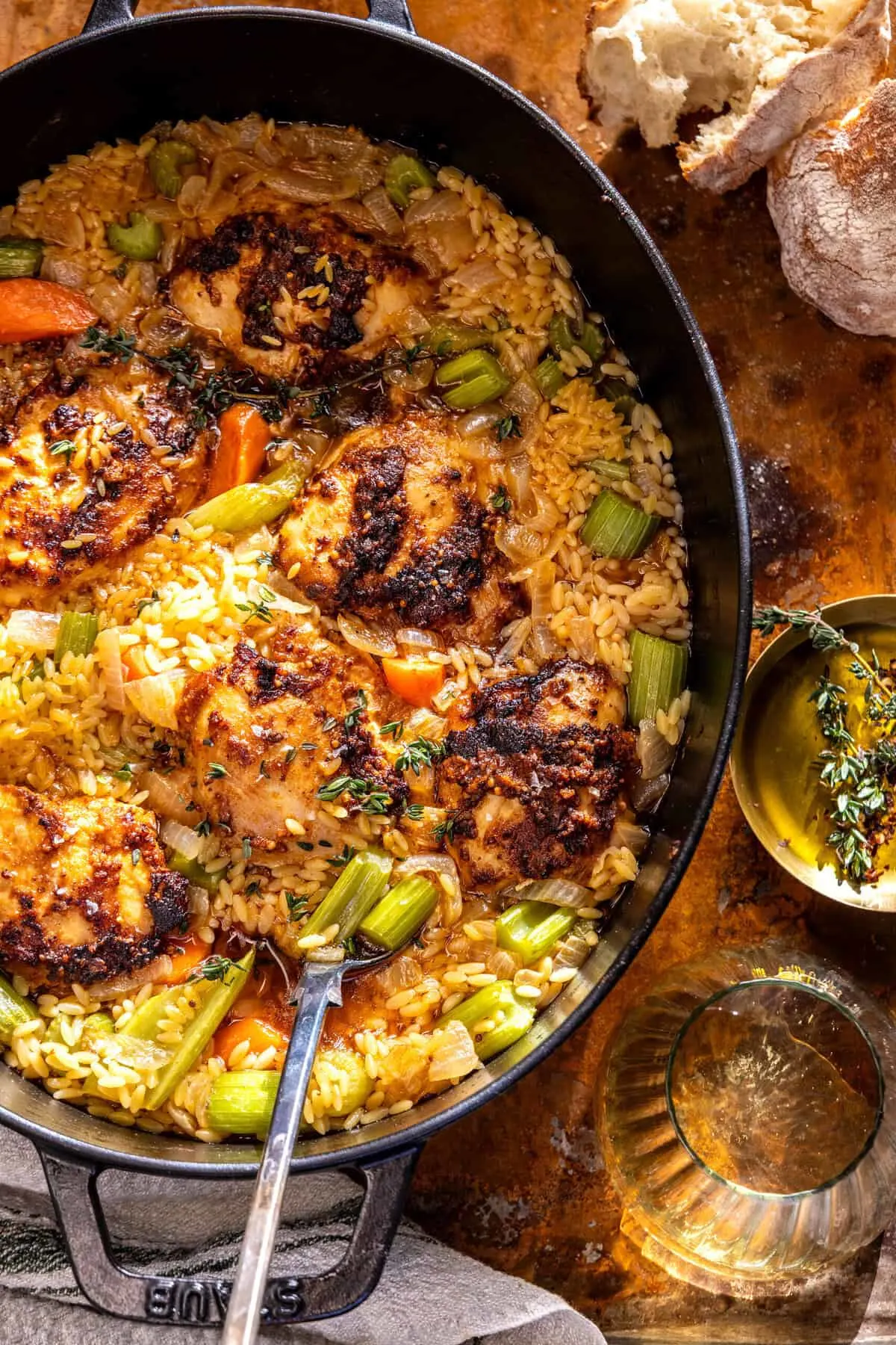 one-pot-mustard-chicken-and-orzo