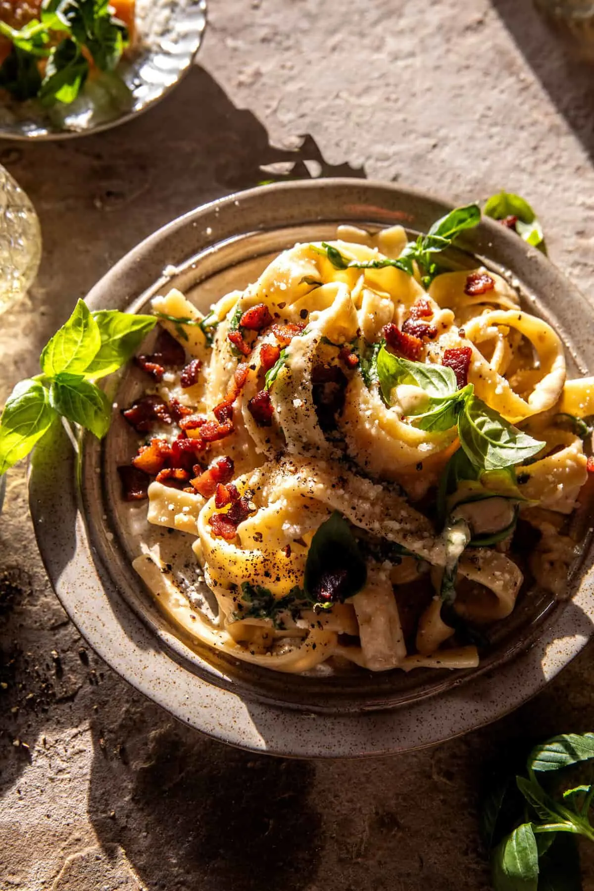 lemon-basil-cacio-e-pepe-with-bacon