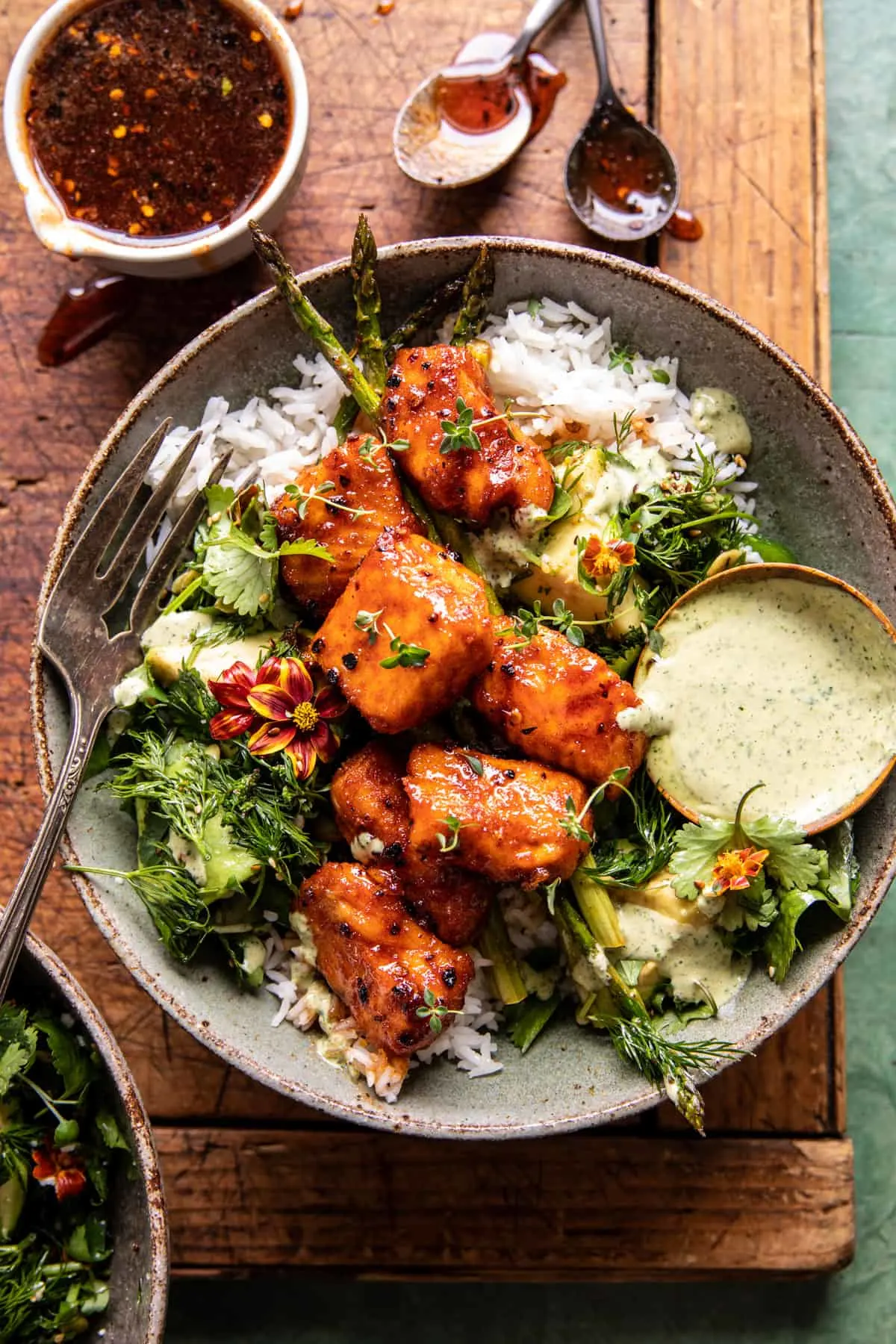 hot-honey-crispy-salmon-bowls